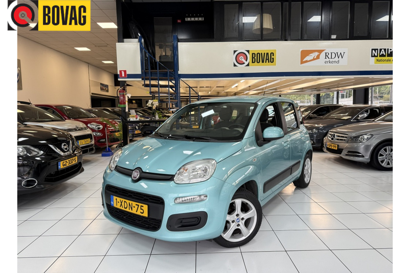 Fiat Panda 0.9 TwinAir Ed. Cool Bovag Garantie NAP Airco 2014 - voorkant