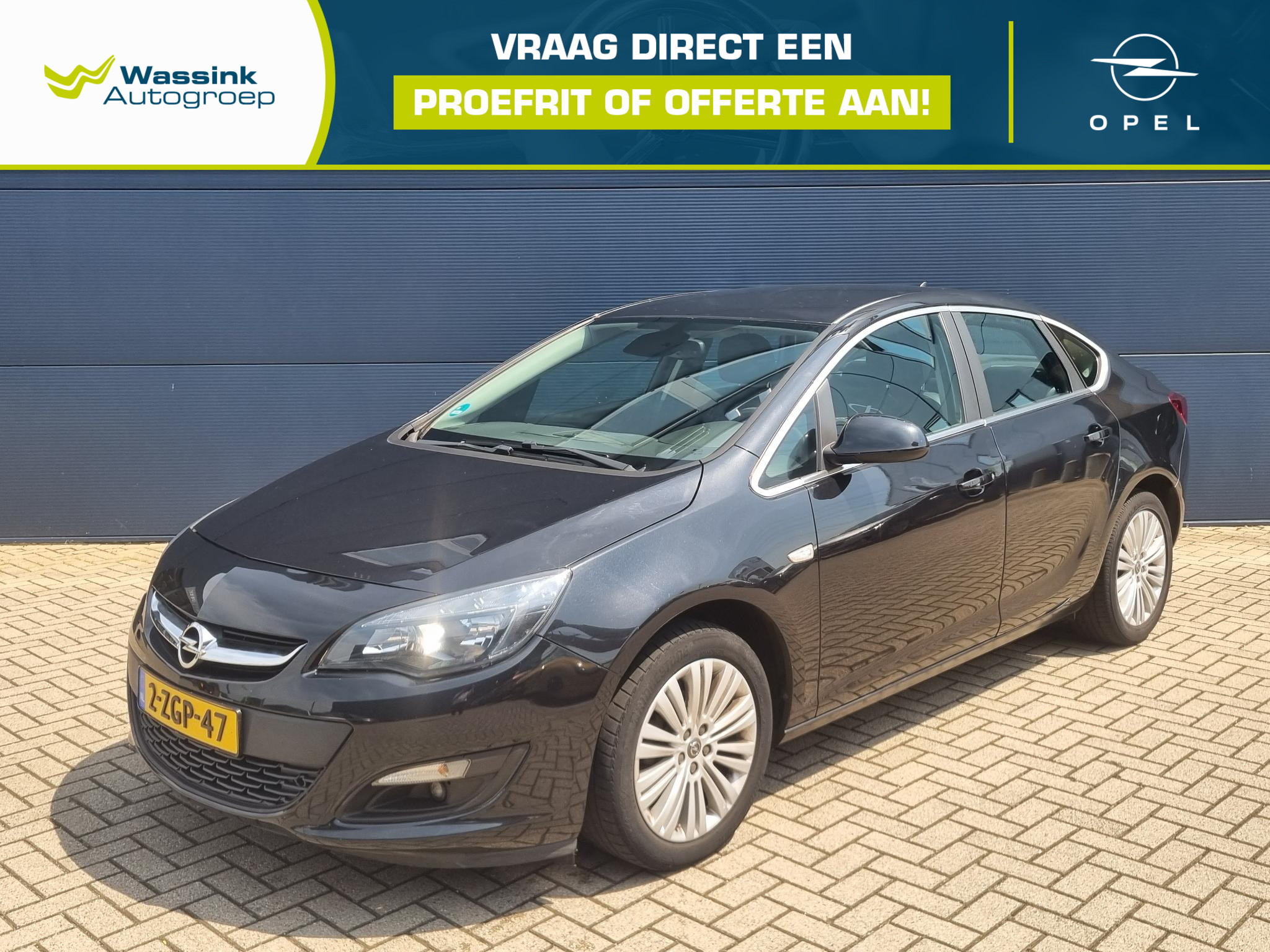 Opel Astra Notchback 1.4 Design Edition 2015 - voorkant