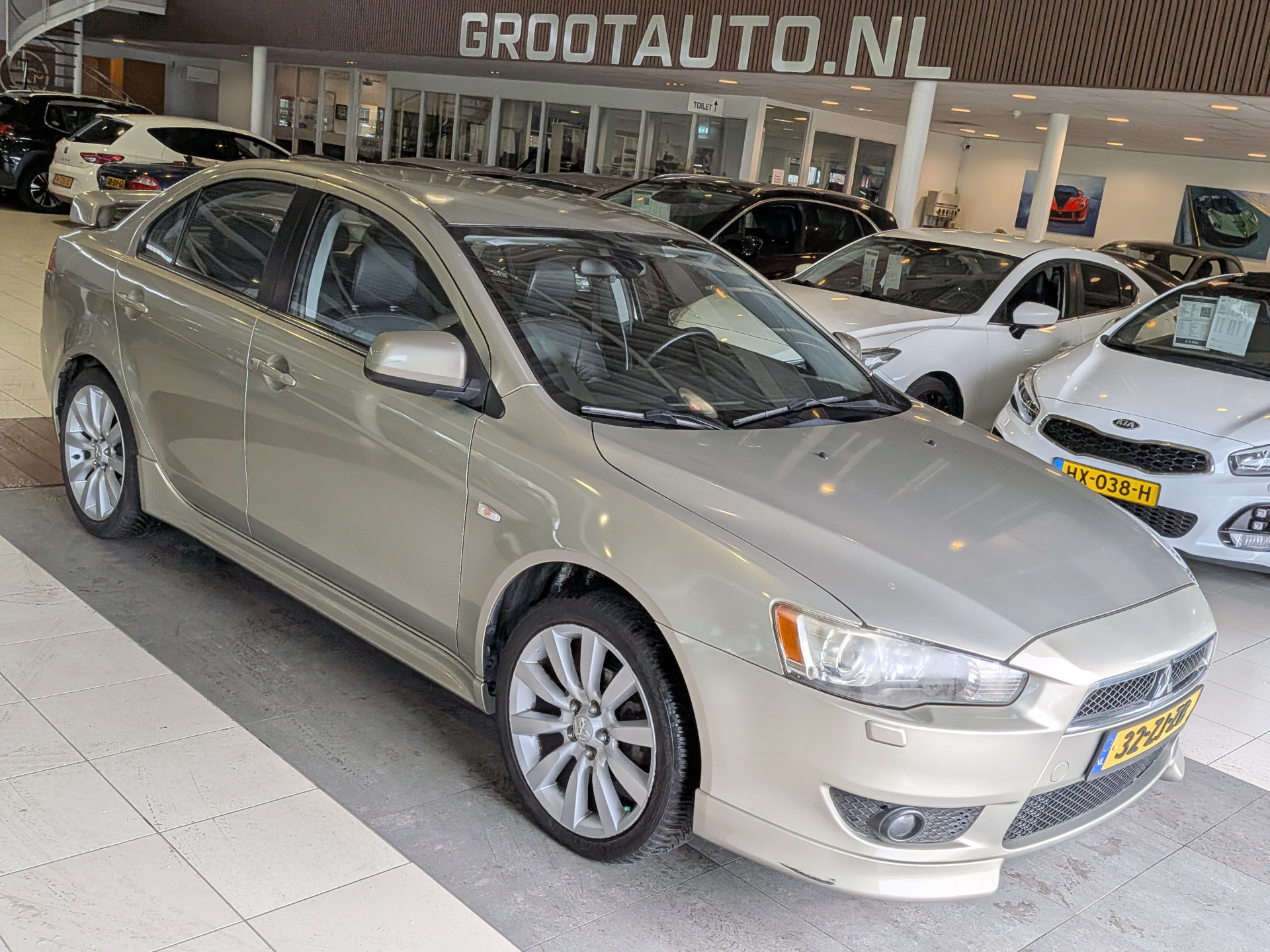 Mitsubishi Mitsubishi Lancer 1.8 Instyle Automaat 2008 - voorkant