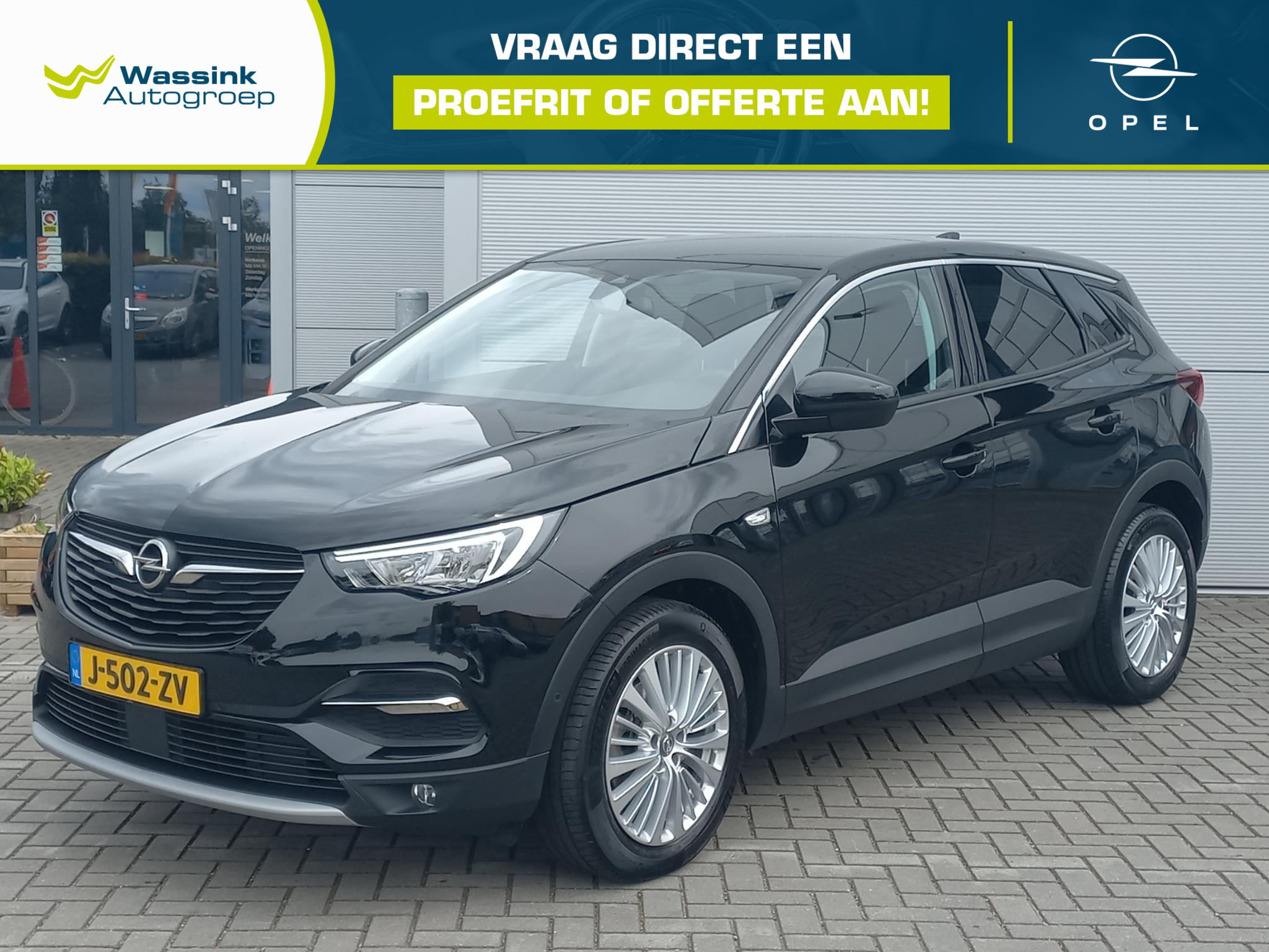 Opel Grandland X 1.2T 130pk Business Elegance | 2020 - voorkant