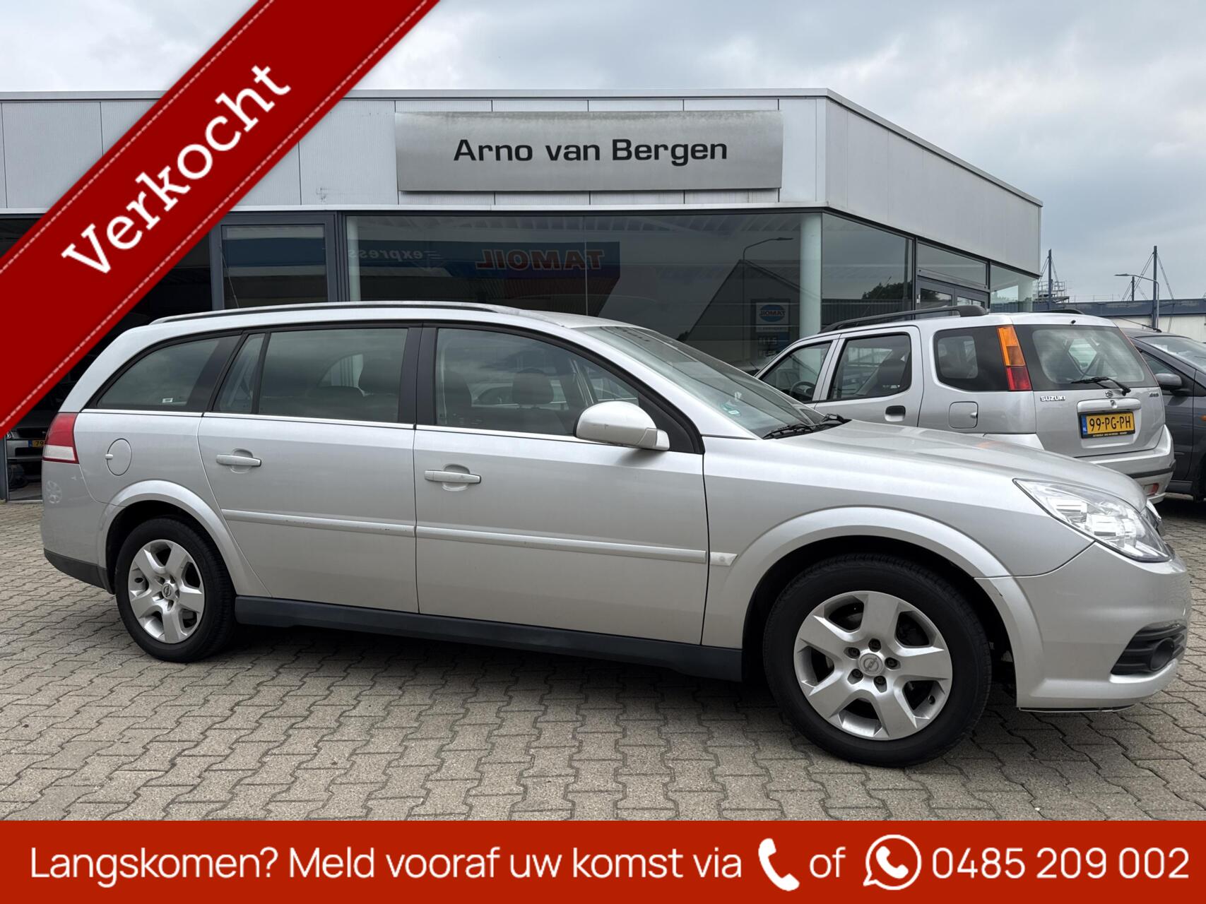 Opel Vectra Station Wagon 1.8-16V Business, AUTOMAAT, airco, cruiseontrol, trekhaak, isofix, goed onderhouden ! 2007 - voorkant