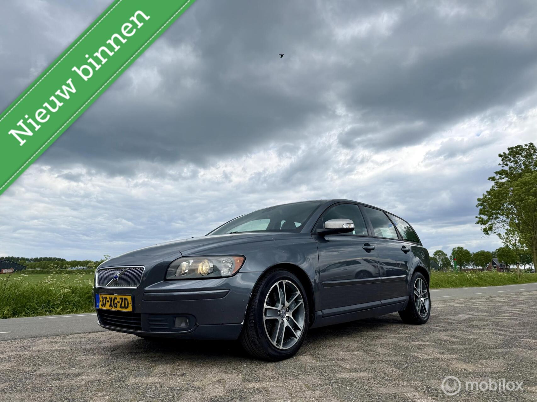 Volvo V50 2.0D Momentum, BJ 2007, Alle Opties, Airco, Trkhk 2007 - voorkant