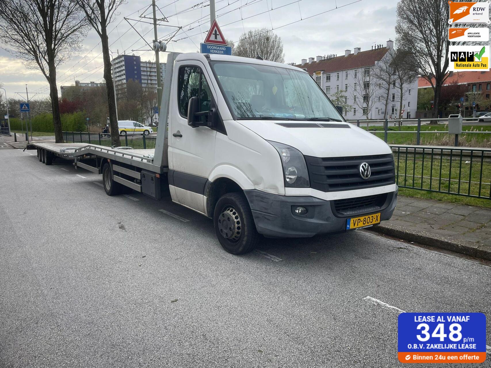 Volkswagen Crafter 35 2.0 TDI L4H3 2015 - voorkant