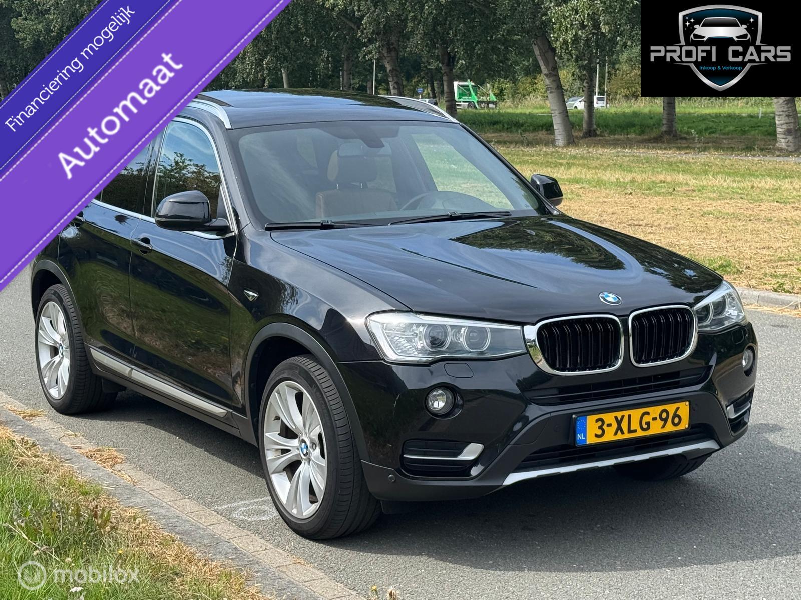 BMW X3 sDrive20i High Executive Automaat Pano Navi 2014 - voorkant