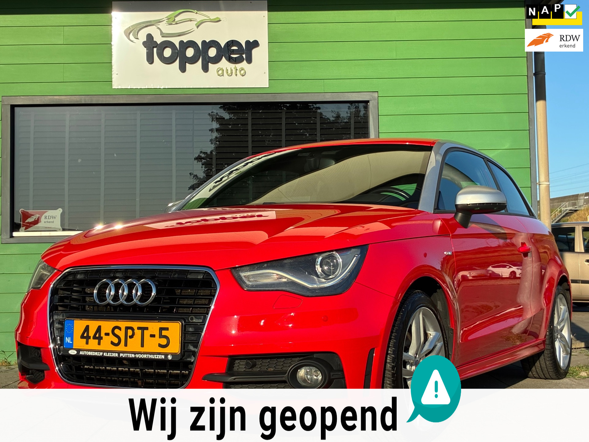 Audi Audi A1 1.4 TFSI Pro Line S|Navigatie|CruiseControl|Climatronic|Trekhaak|NAP| 2011 - voorkant