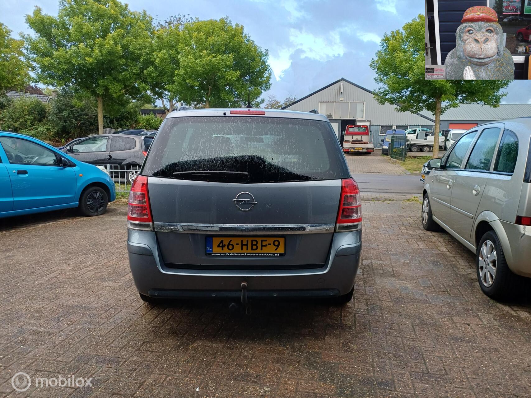Foto van Opel Zafira