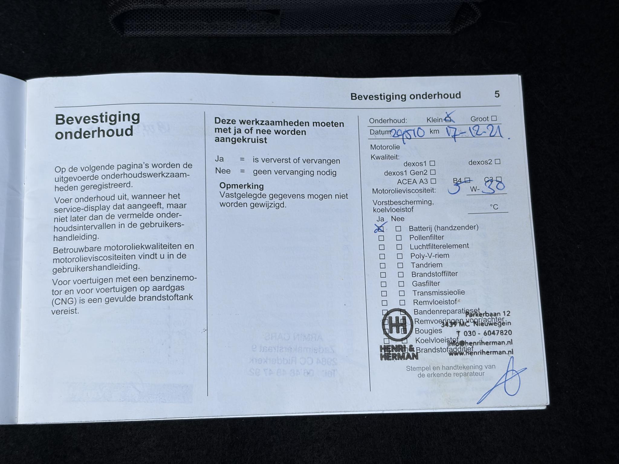 Foto van Opel Astra