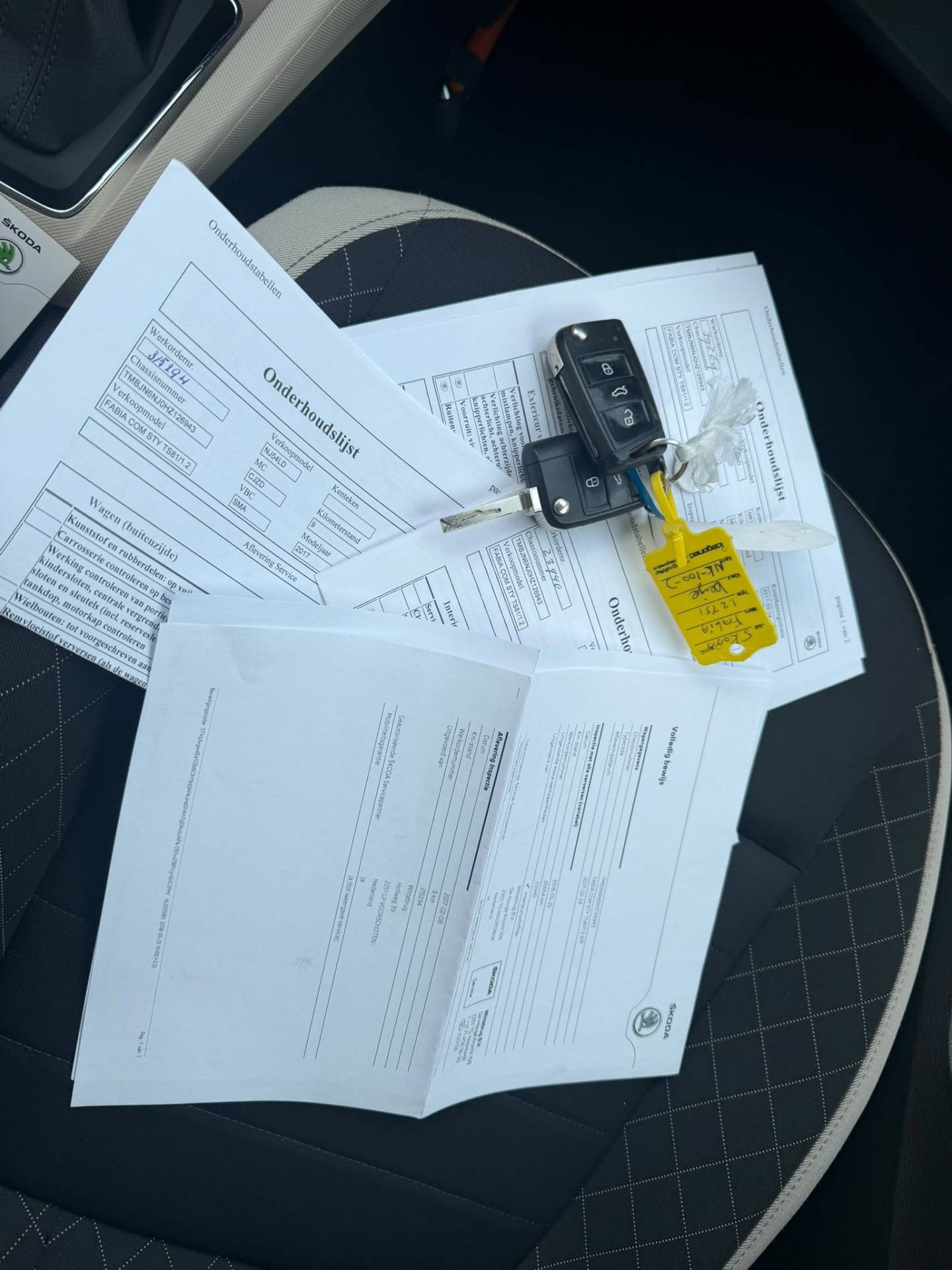 Foto van Skoda Fabia