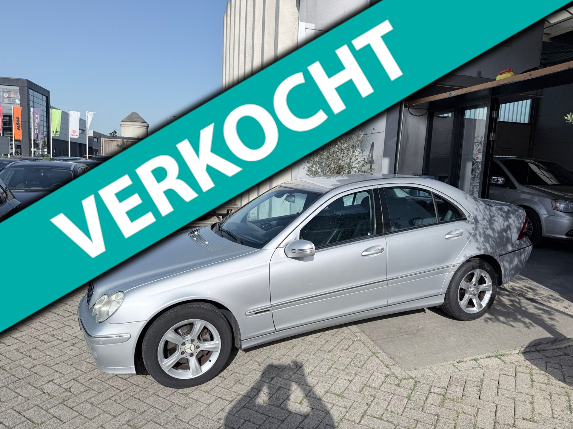 Mercedes-Benz C 200 Kompressor 200 K. Avantgarde Automaat! INRUIL MOGELIJK! 2005 - voorkant