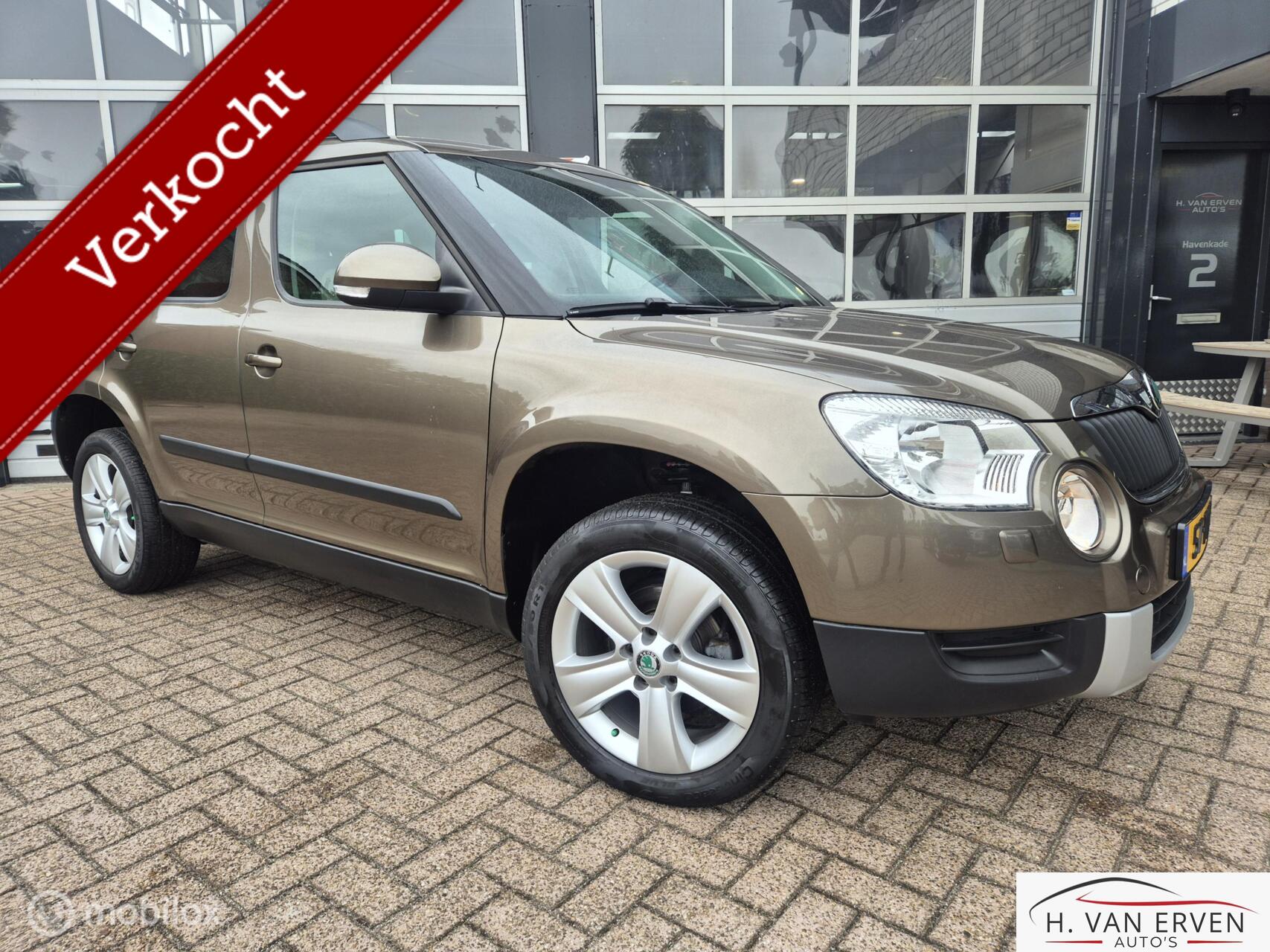 Skoda Yeti 1.2 TSI DEALERONDERHOUDEN 1E EIGENAAR NAP NAVI 2012 - voorkant