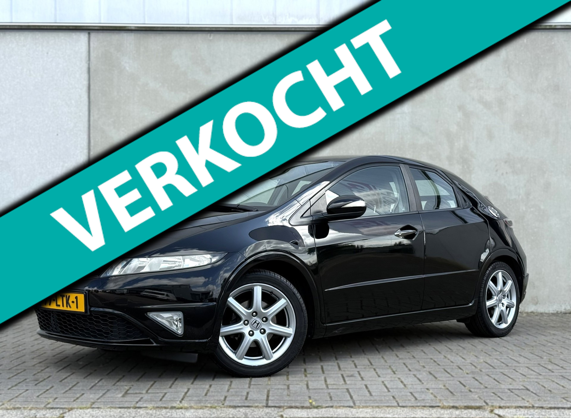 Honda Civic 1.4 Style Mode  Half leder 186.948 NAP 2010 - voorkant