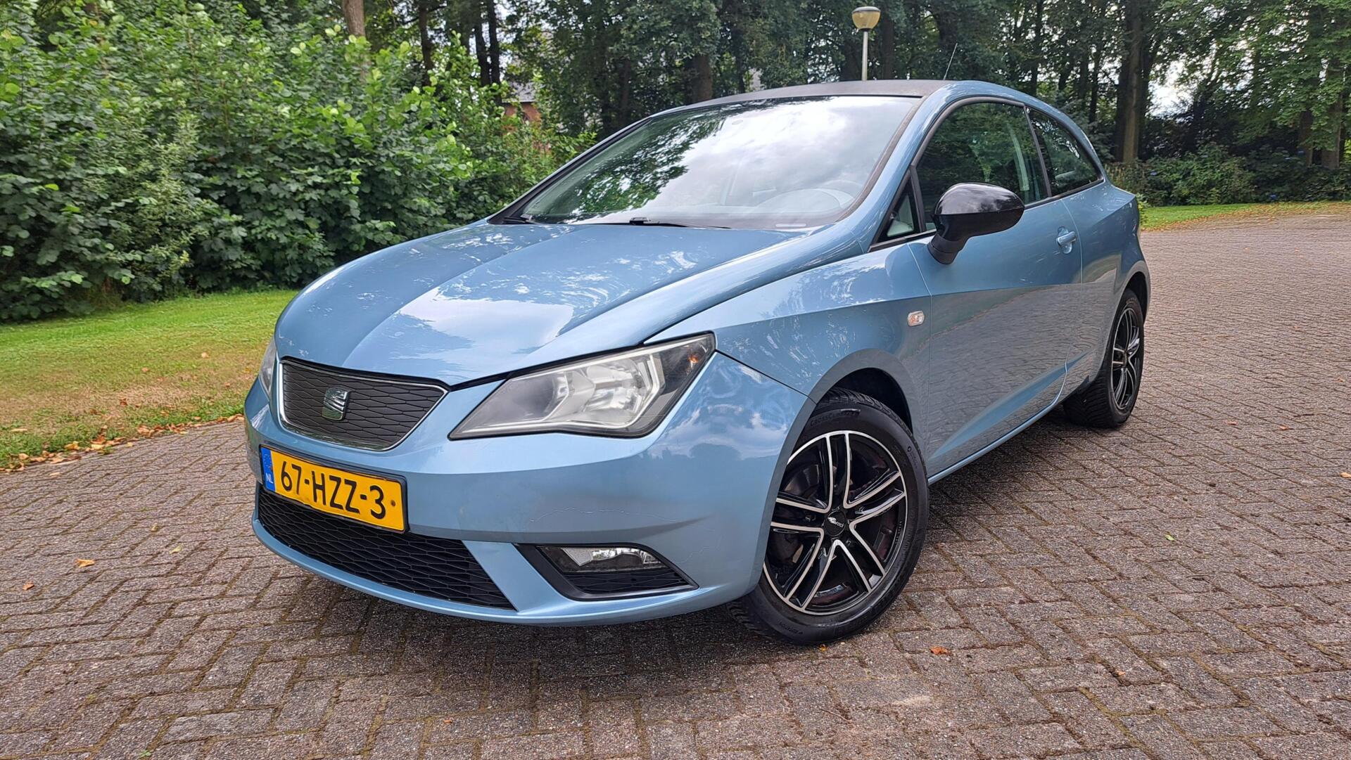 Seat Ibiza SC 1.4-16V Style CLIMA CRUISE LMV ELEK.RAMEN CV 2009 - voorkant