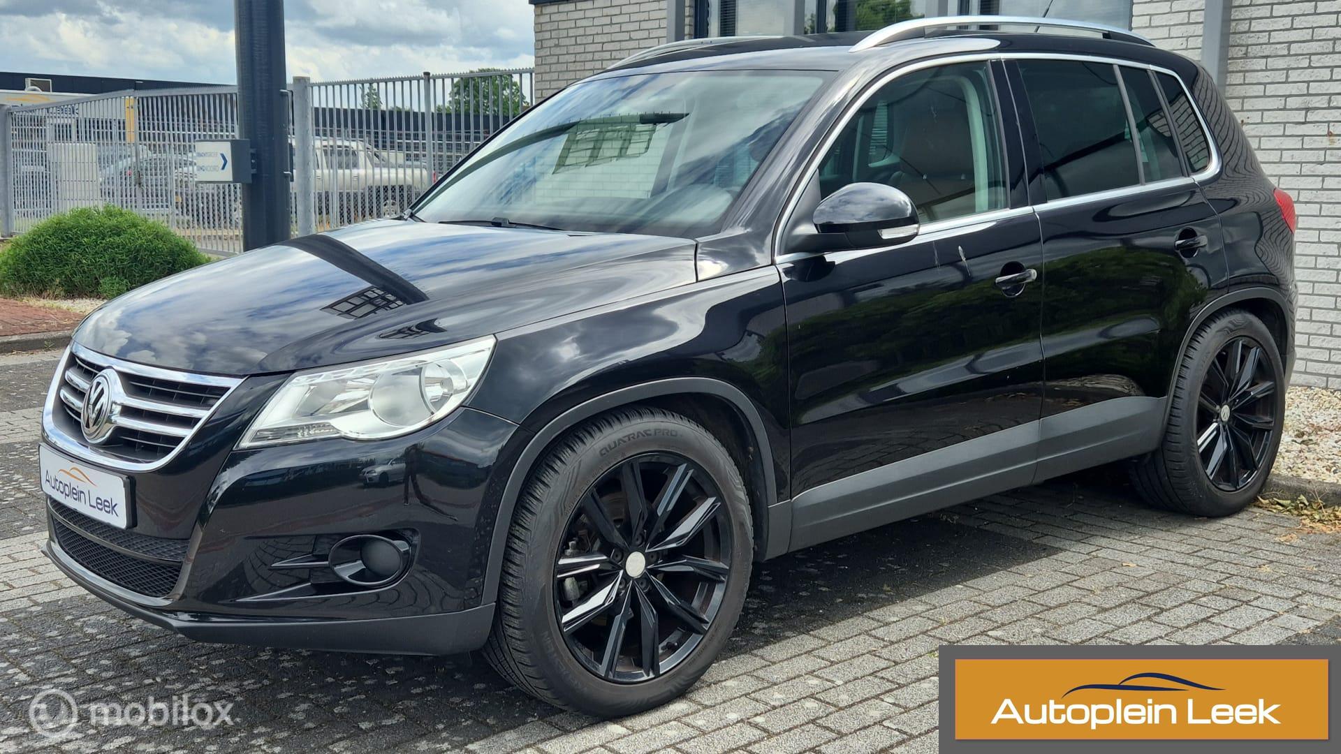 Volkswagen Tiguan 2.0 TSI Track&Field 4Motion LEDER TREKHAAK 2008 - voorkant