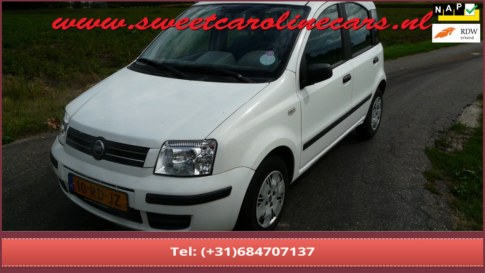 Fiat Fiat Panda 1.2 Dynamic APK Elektrische ramen Inruilkoopje 2005 - voorkant