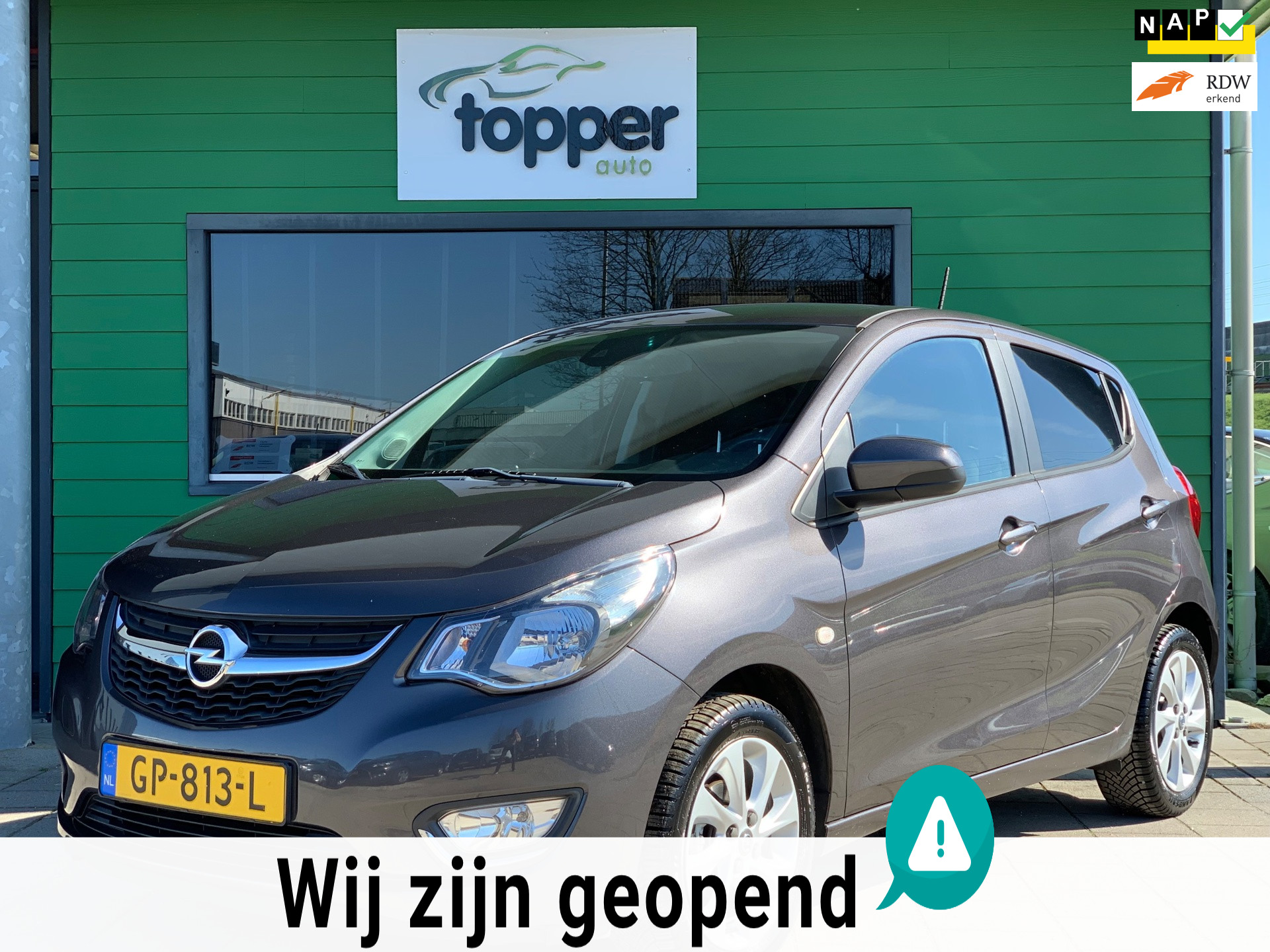 Opel Karl 1.0 ecoFLEX Cosmo 2015 - voorkant