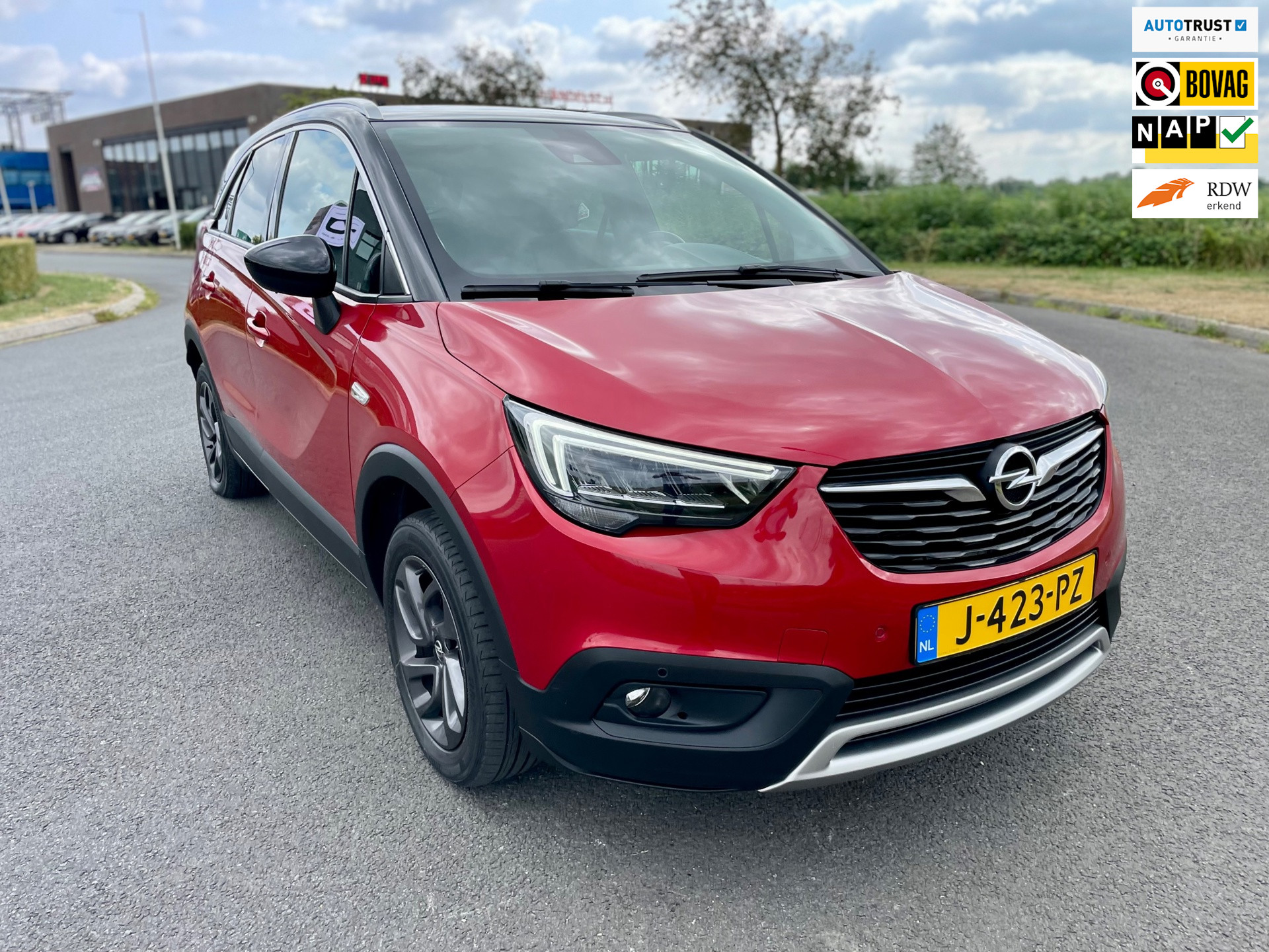 Opel Crossland X 1.2 Turbo Edition 2020, Trekhaak, Two Tone, Cam, Lmv, Pdc, LED, 1e eig afk, Geen import, Nap, Volledig dealer oh 2020 - voorkant