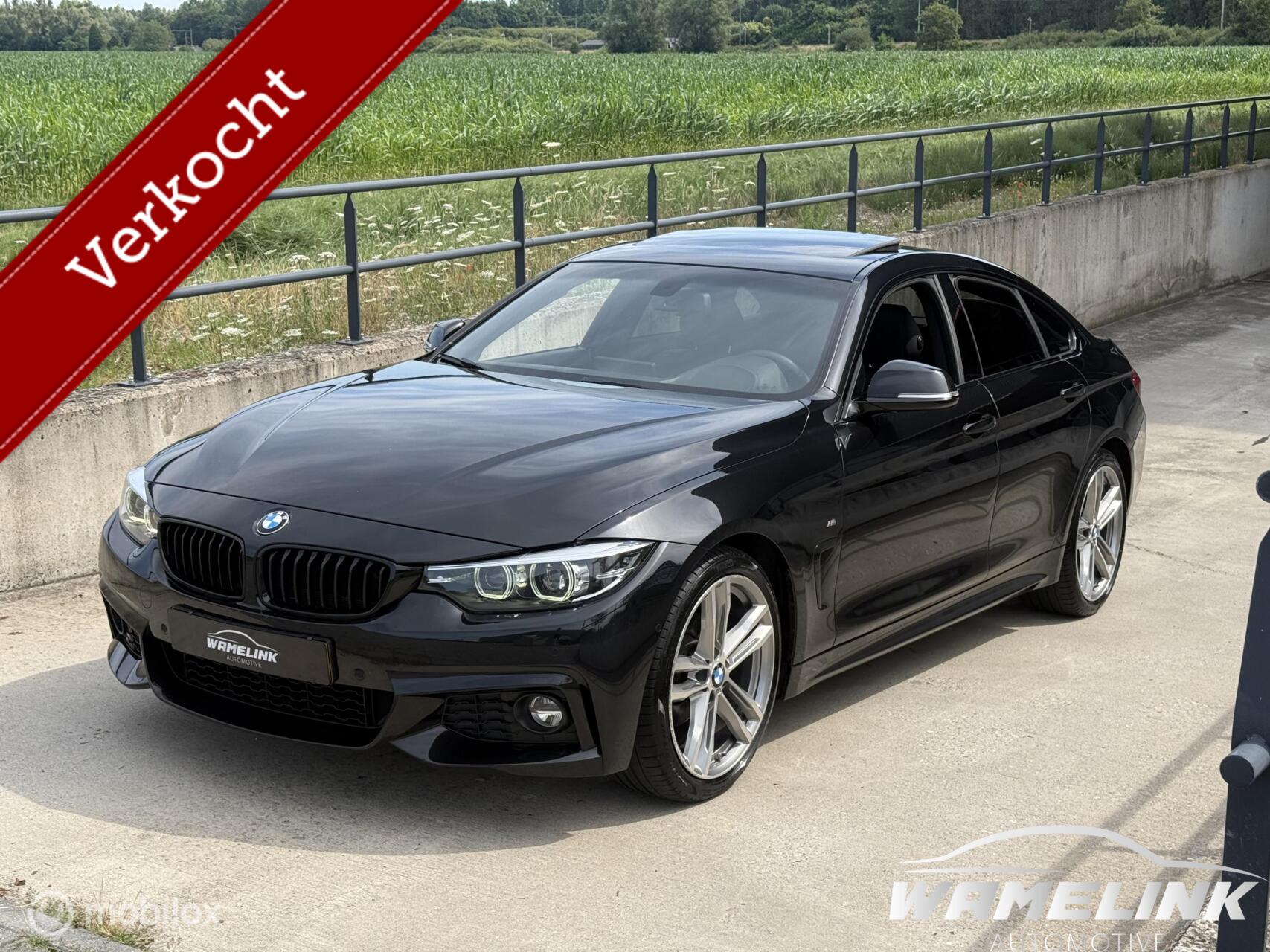 BMW 4 Serie 420i High Executive Edition 2019 - voorkant