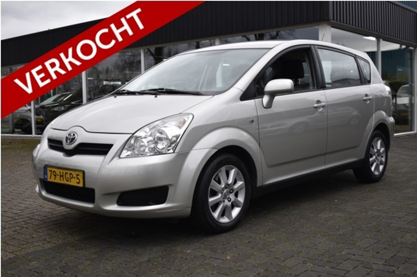 Toyota Toyota Corolla Verso 1.6 VVT-i Terra AIRCO CRUISE 2008 - voorkant