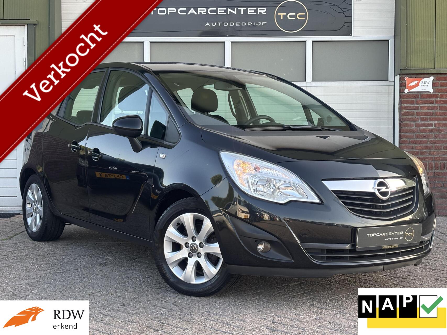 Opel Meriva 1.4 Turbo Berlin/AIRCO/TREKH/CRUISE/APK/NAP 2013 - voorkant
