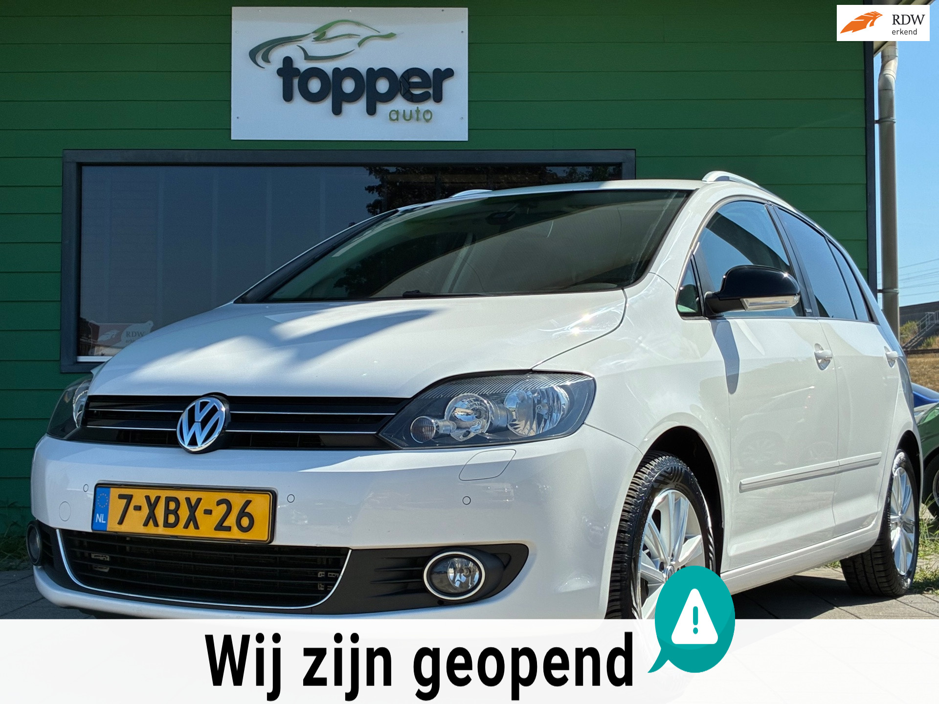 Volkswagen Golf Plus 1.2 TSI Trendline|Climatronic|CruiseControl|Trekhaak|Lm-Velgen|PDC|Nieuwe APK| 2012 - voorkant