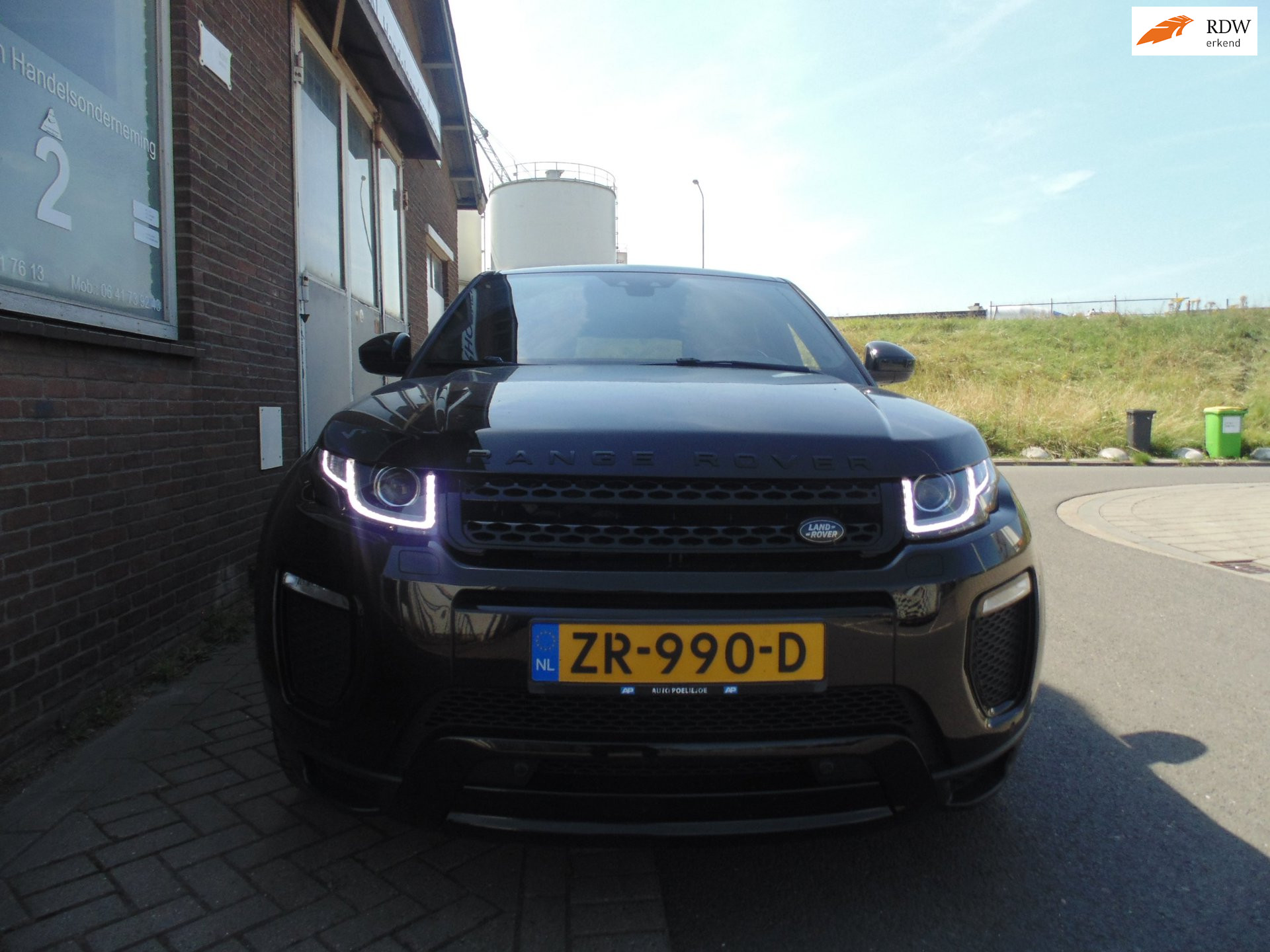 Land Rover Range Rover Evoque 2.0 TD4 HSE Dynamic TOP AUTO  NAVI AIRCO PANO TREKHAAK LDER 2016 - voorkant