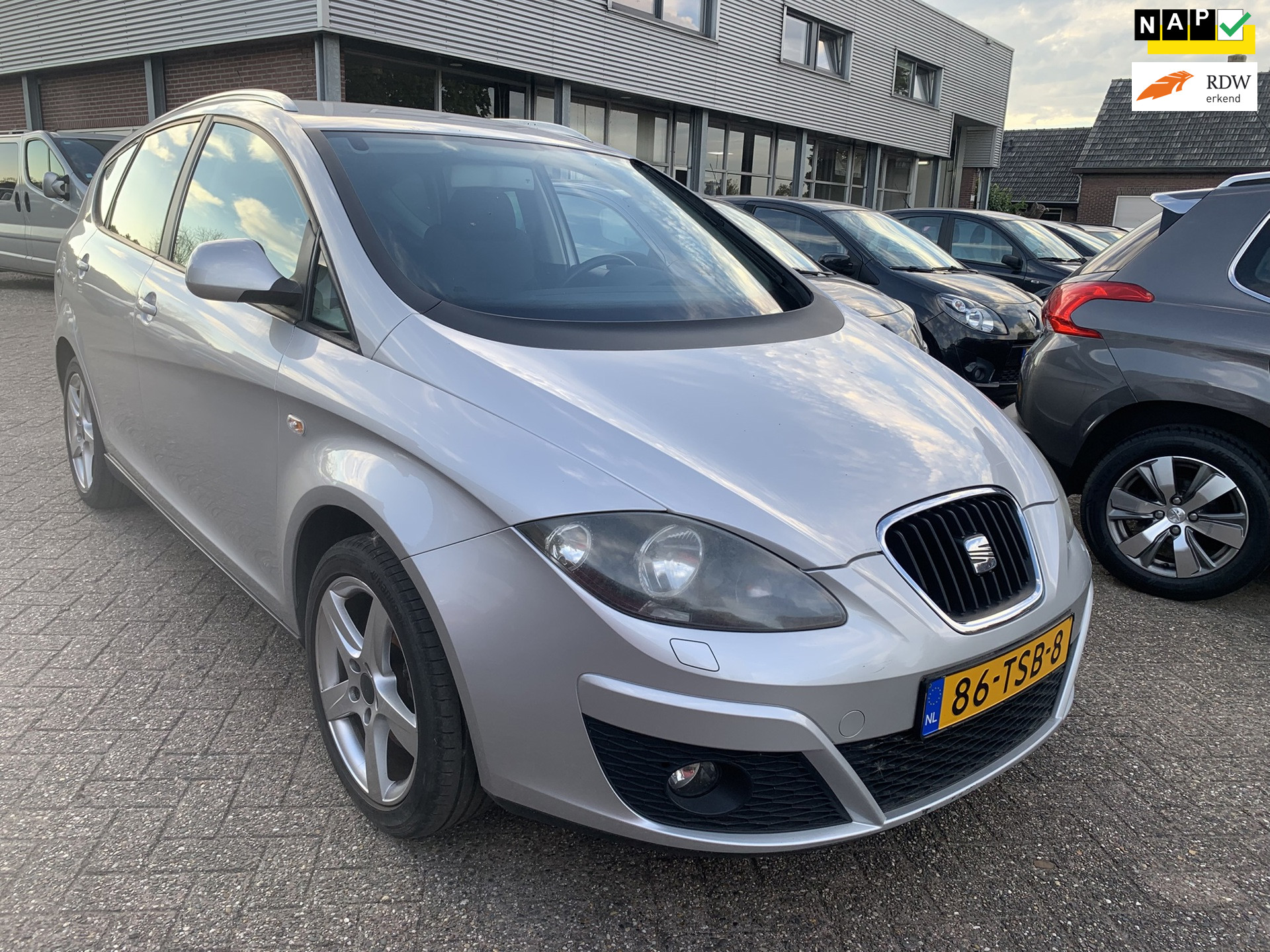 Seat Altea XL 1.8 TFSI Style 2012 € 4750.- ZO MEE APK JUNI 2027 2012 - voorkant