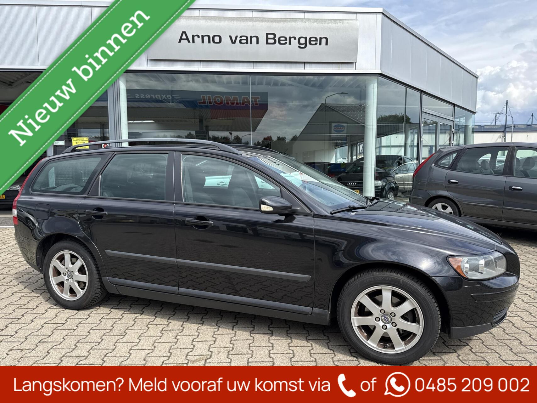 Volvo V50 1.8, airco, cruisecontrol, trekhaak, top onderhouden afkomstig van de 2e eigenaar !! 2006 - voorkant