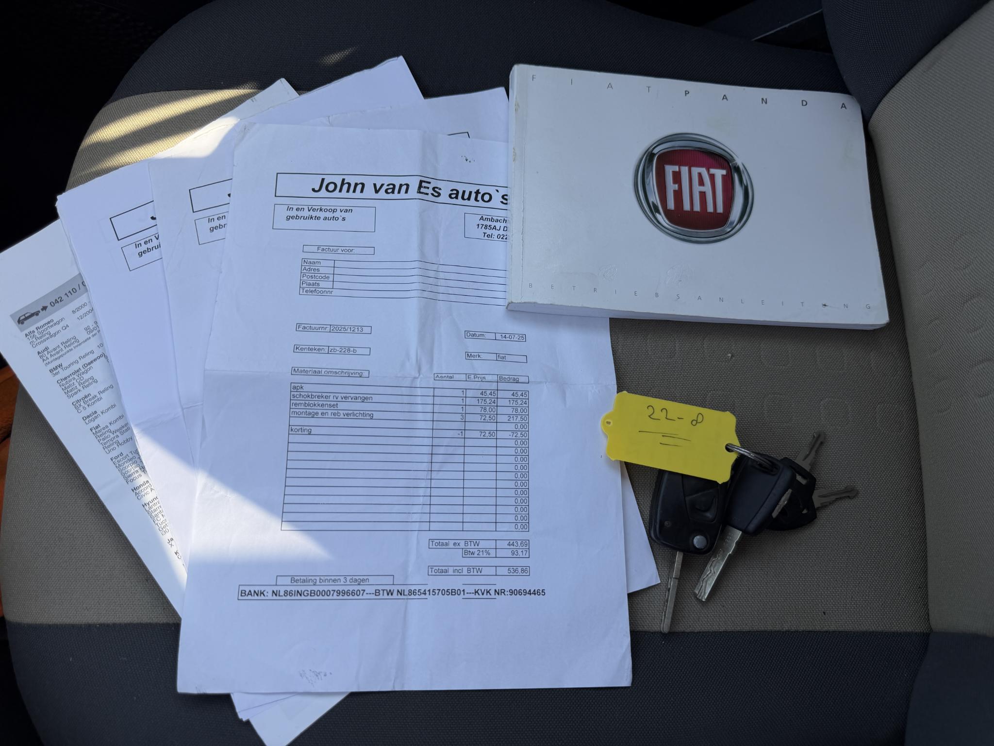 Foto van Fiat Fiat Panda