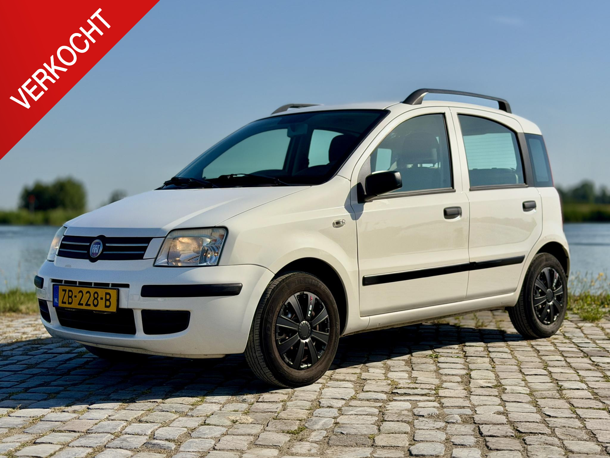 Fiat Fiat Panda 1.2 Active|Trekhaak|Elek. Ramen|Centrale vergr. 2009 - voorkant