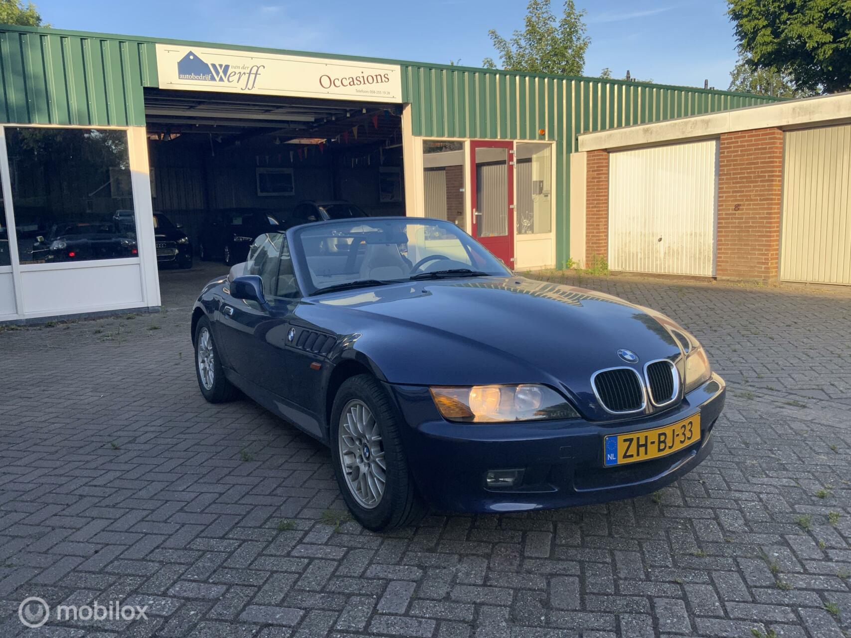 BMW Z Reihe 1.8, LEER, HARD + SOFT TOP, Youngtimer, NAP, Nieuwe APK. 1999 - voorkant