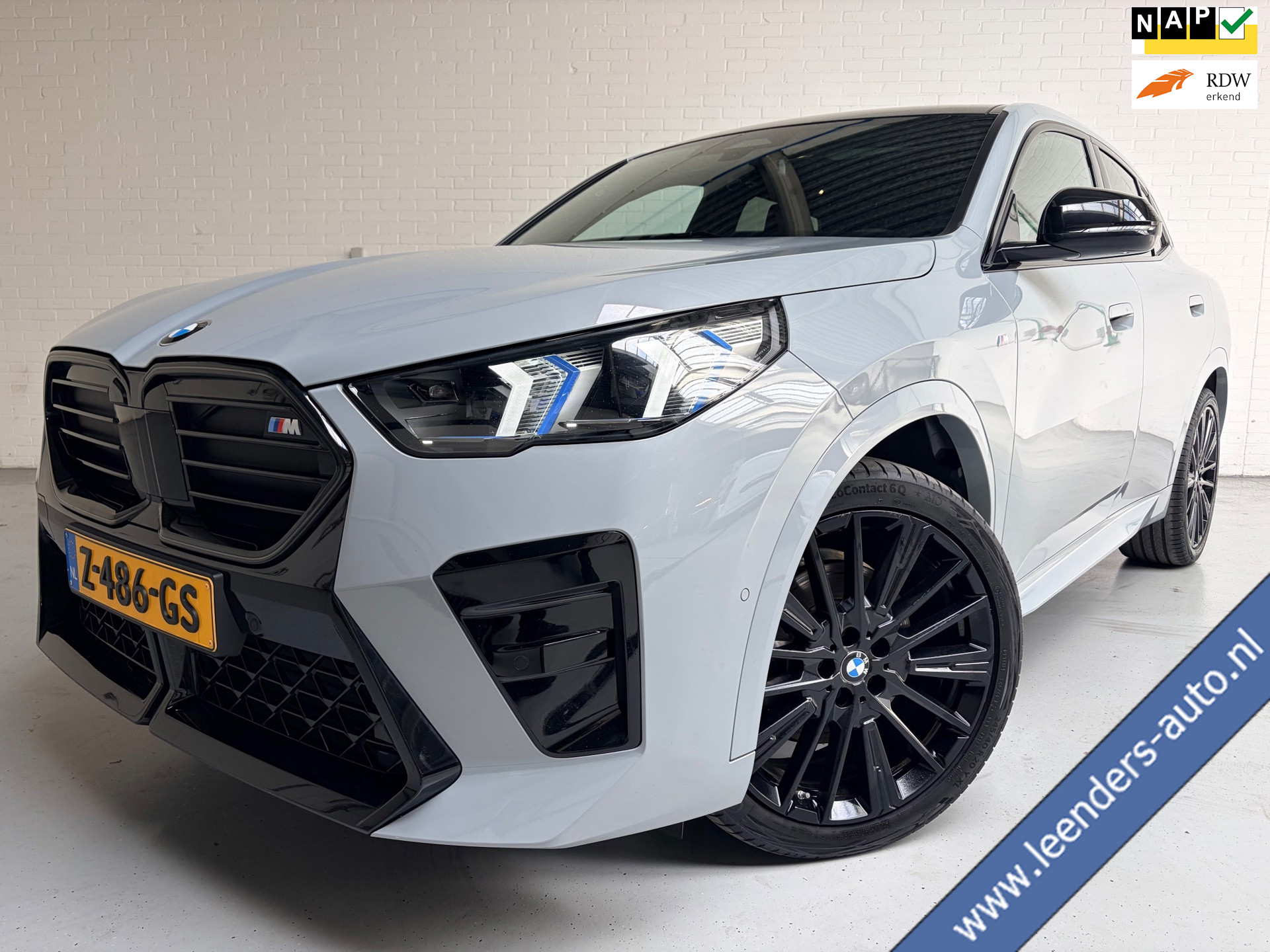 BMW X2 Sdrive20i SDrive20i M Sport 170pk Launch Edition Black Pakket, LED, Navi, Leder, Massage, 20inch, NEDERLANDSE AUTO 1ste eigenaar! 2024 - voorkant