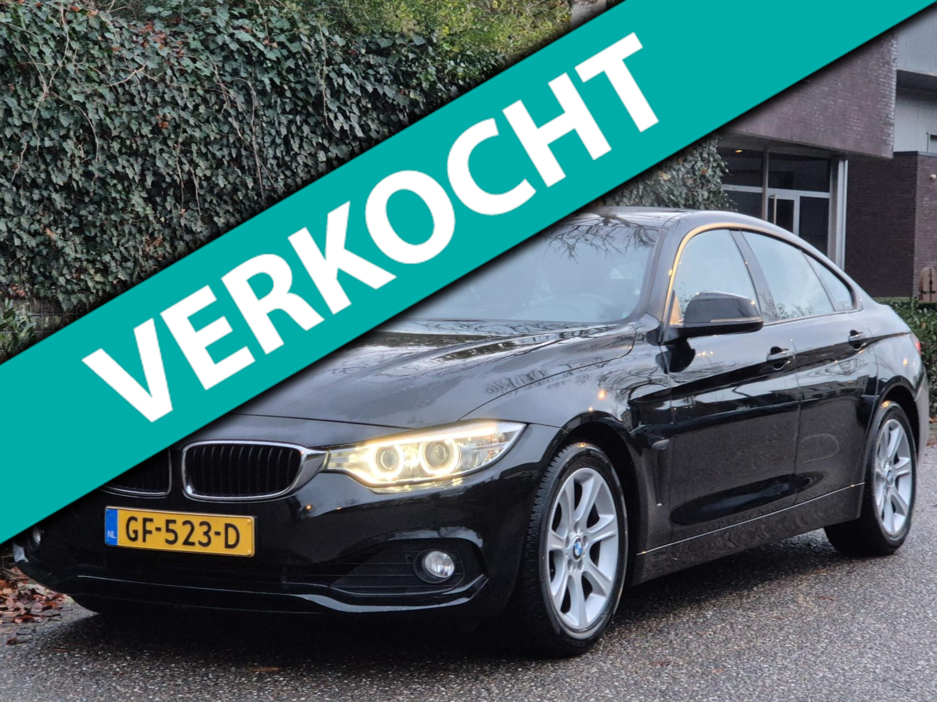 BMW 420i 420i Business Automaat Breedscherm Navi Cruise NAP NL Rijklaar 184pk 2015 - voorkant