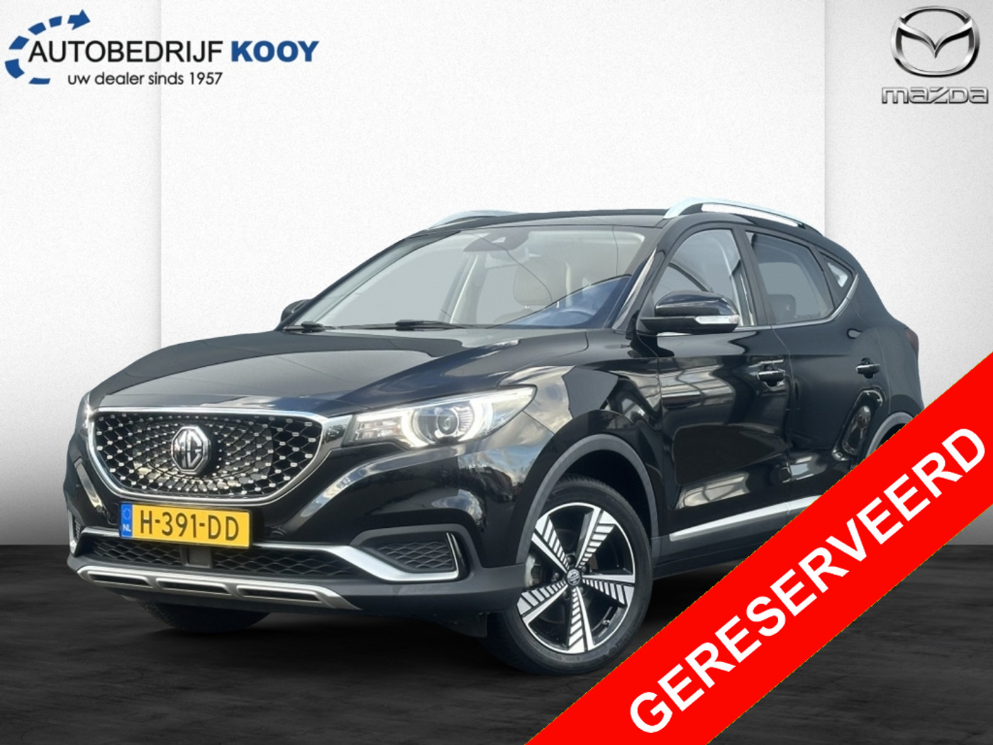 MG MG ZS Ev EV Luxury 45 kWh / Leer / Carplay / Camera 2019 - voorkant