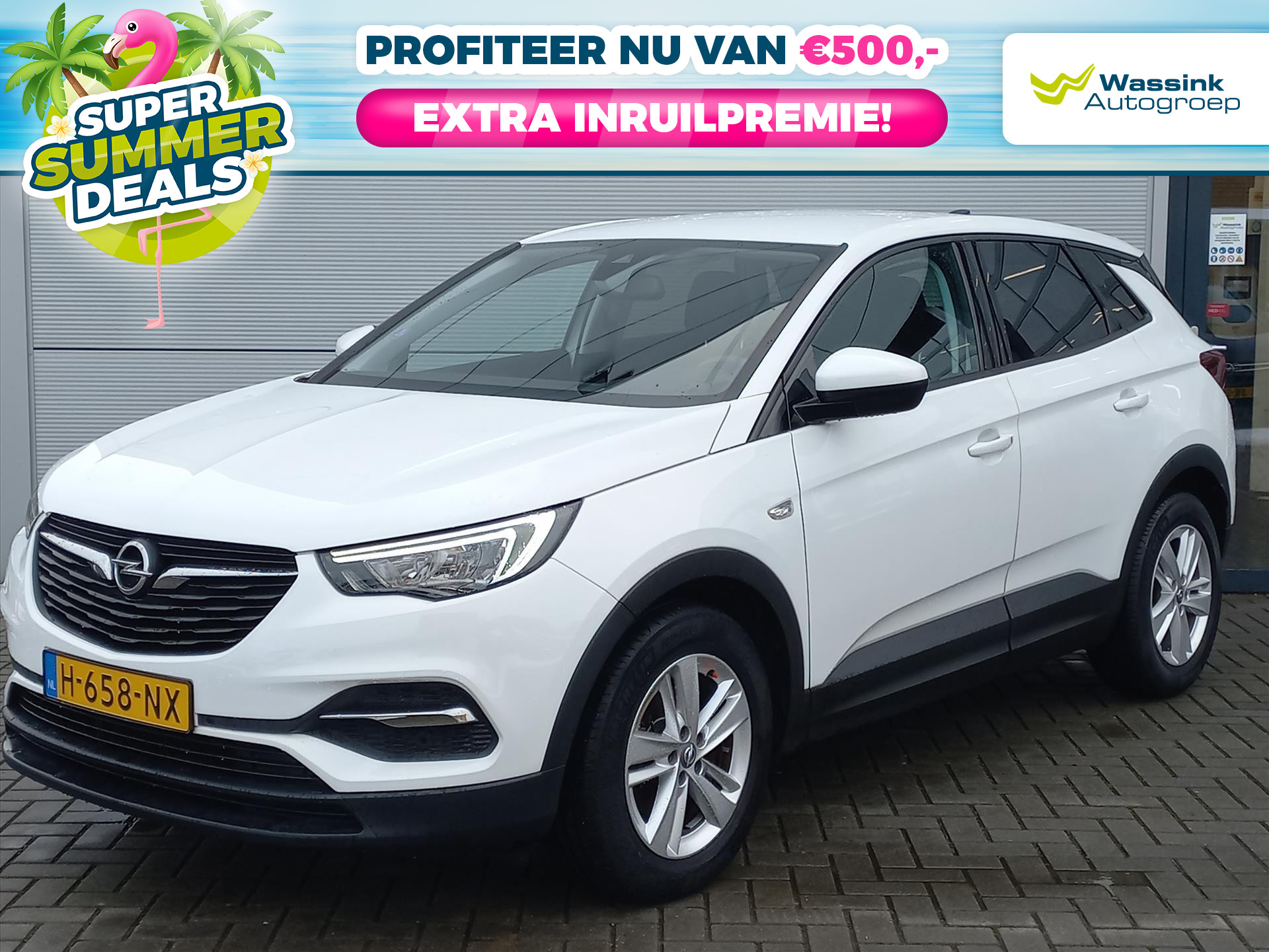 Opel Grandland 1.2 Turbo Business Edition 2020 - voorkant