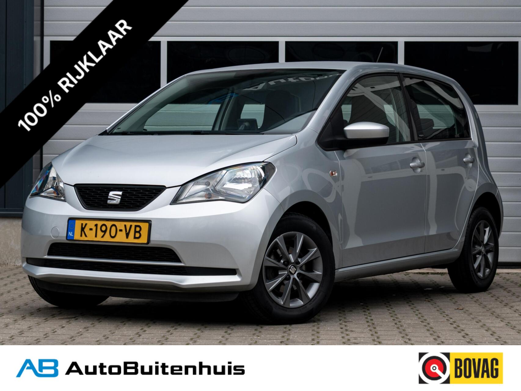 Seat Mii 1.0 Itech|NW. APK|5-DRS|NAVI|AIRCO|ELEKTRISCHE RAMEN 2014 - voorkant