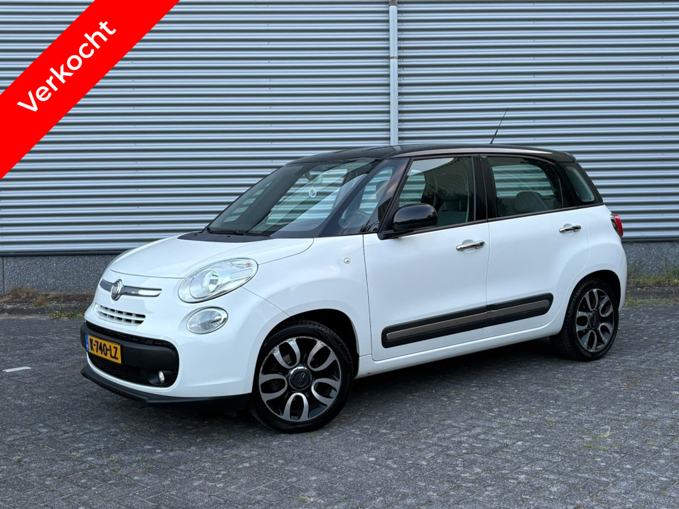 Fiat 500 L 1.4 Lounge Airco PDC Distibutie V.V. Cruise Netjes 2013 - voorkant
