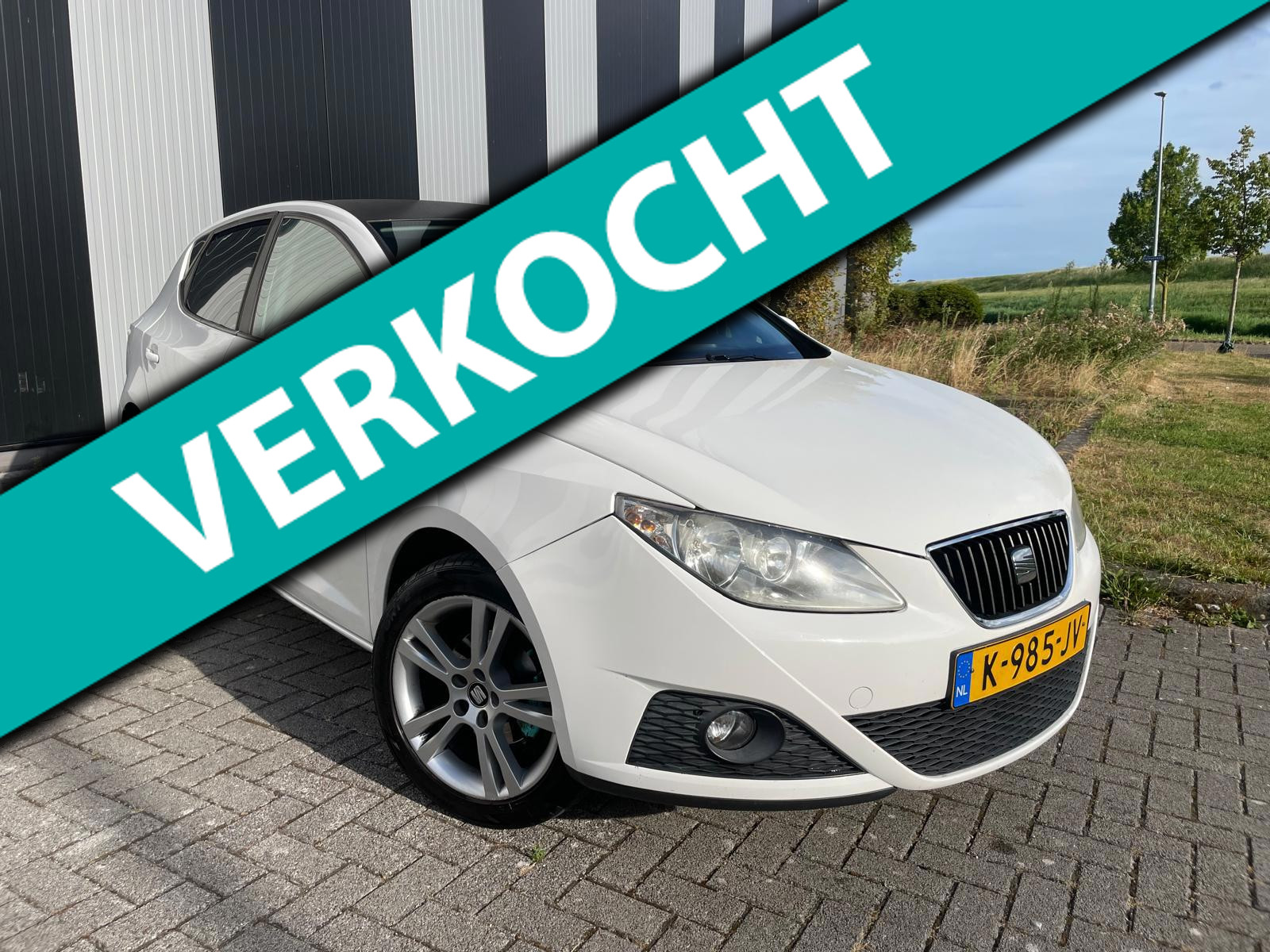 Seat Ibiza 1.6 Reference Airco-Carplay-Lmv-Elekpakket-2 Sleutels 2009 - voorkant