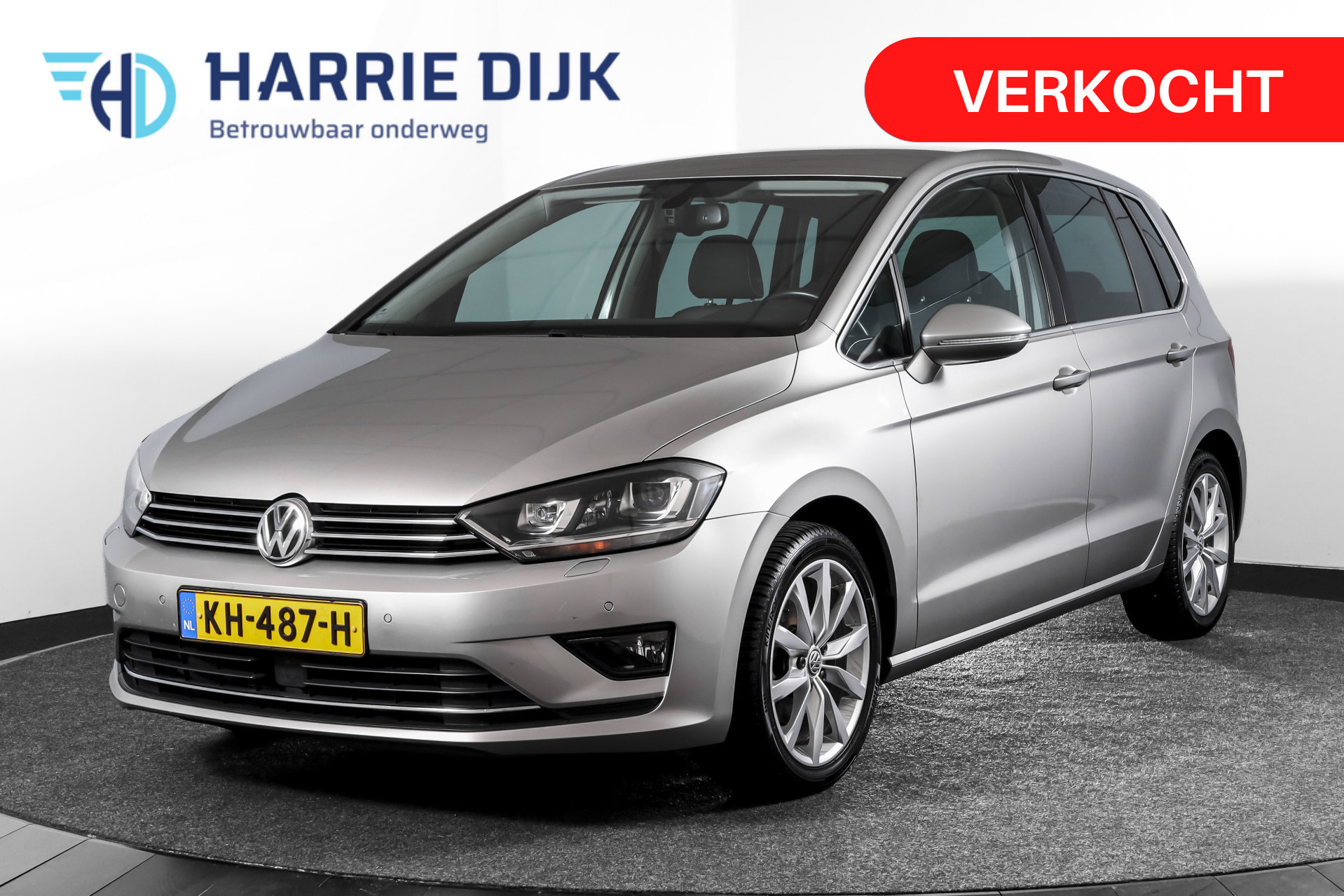 Volkswagen Golf Sportsvan 1.4 TSI 125 PK Highline 125 PK - Automaat 2016 - voorkant