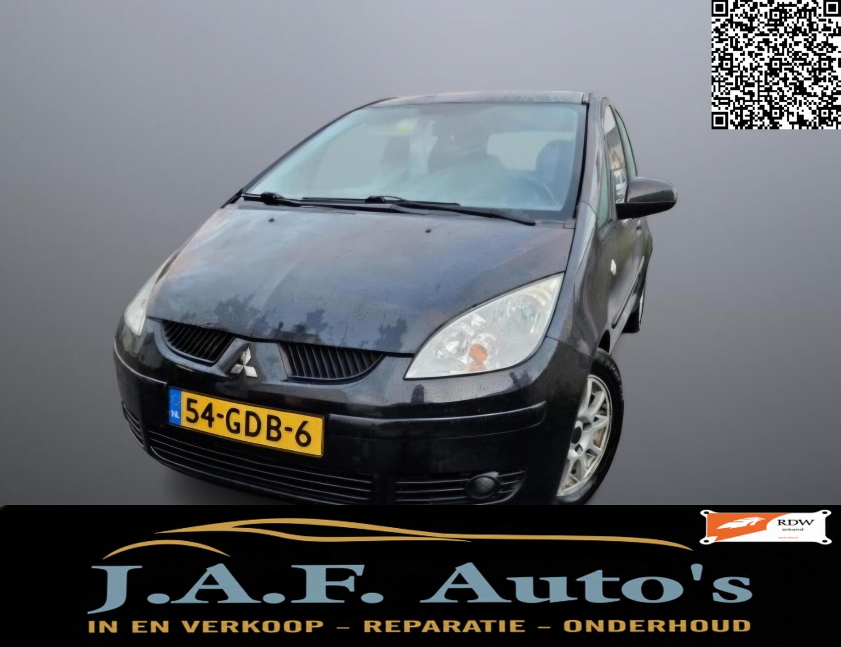 Mitsubishi Mitsubishi Colt 1.3 Airco 5drs Trekhaak Zuinig Nw APK! 2008 - voorkant