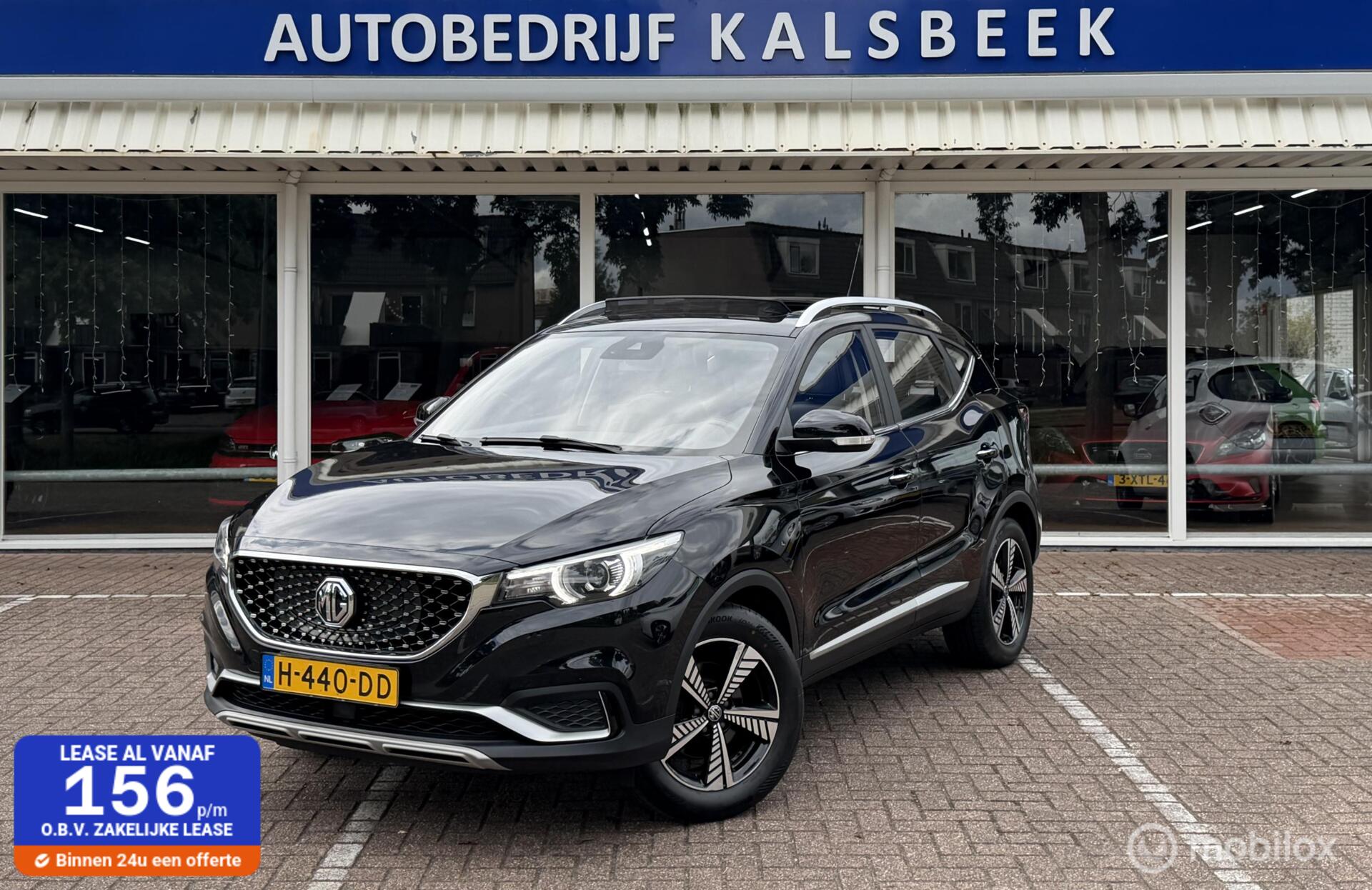 MG MG ZS Ev EV Luxury 45 kWh|Pano|88.4%SOH|Lane|Leer|Carplay| 2019 - voorkant