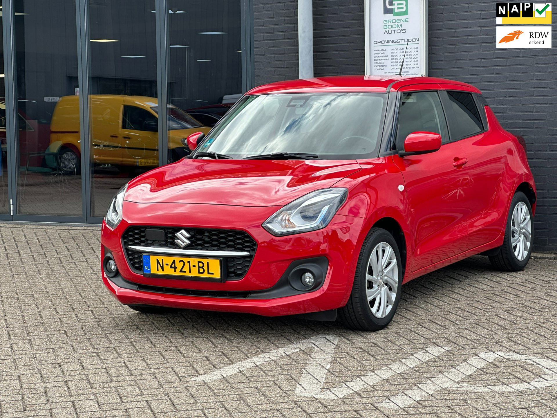 Suzuki Swift 1.2 Select Smart Hybrid/1EST EG/CAMERA/CRUISE/AIRCO/NL AUTO-NAP!! 2021 - voorkant