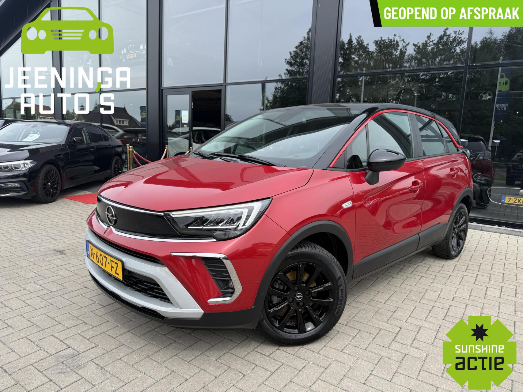 Opel Crossland 1.2 Turbo Elegance|Stuur-Stoelverwarming|360Camera|NAP 2021 - voorkant