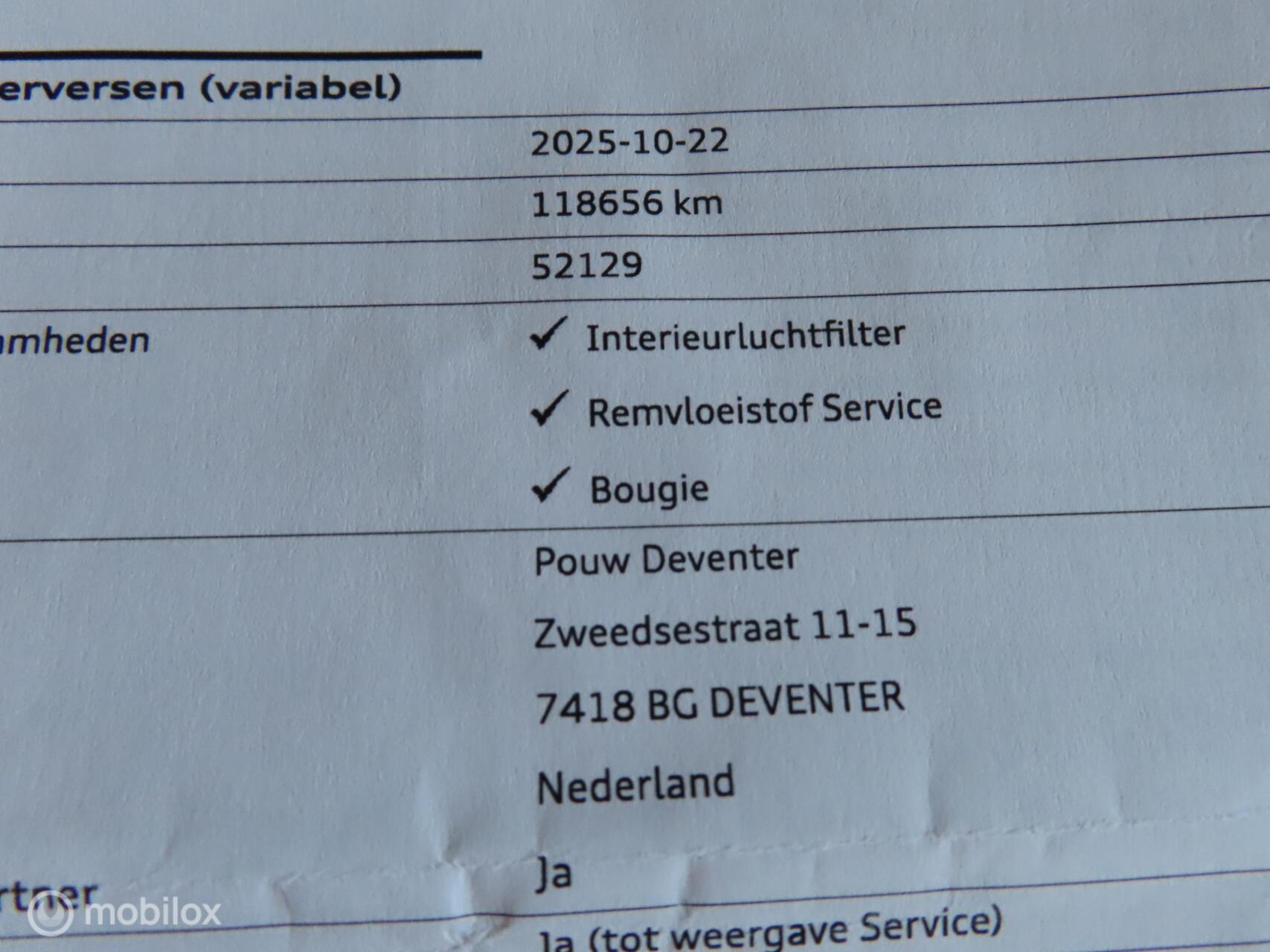Foto van Audi A3 Sportback