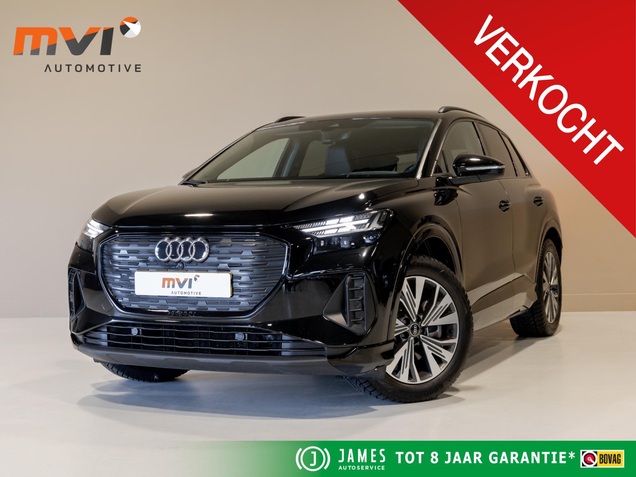 Audi Q4 40 E-tron 40 Launch edition Advanced 77 kWh 2022 - voorkant