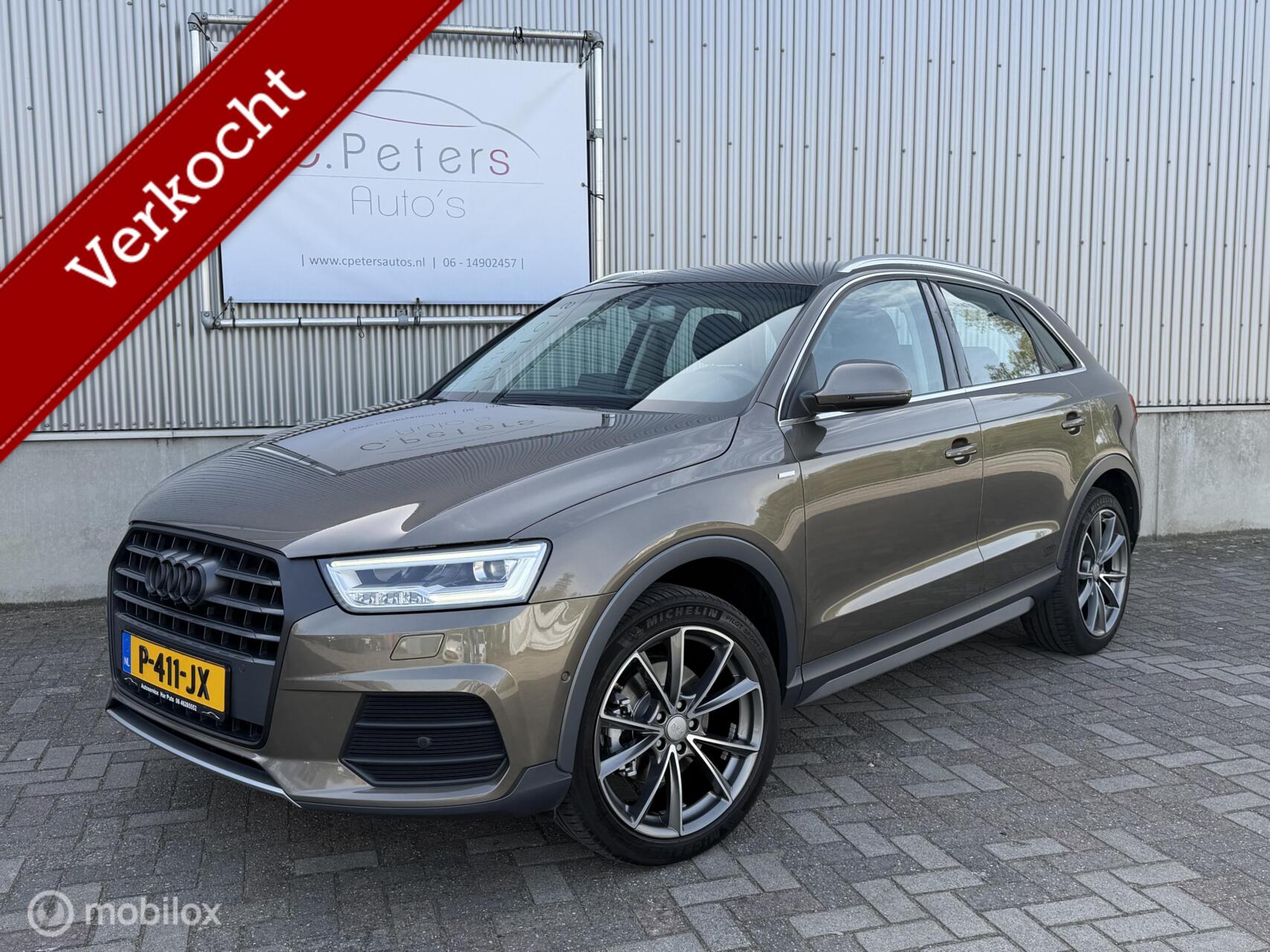 Audi Q3 1.4 TFSI CoD Pro Line 2015 / Trekhaak / Camera / Navigatie / Keyless / 19” / NAP 2015 - voorkant