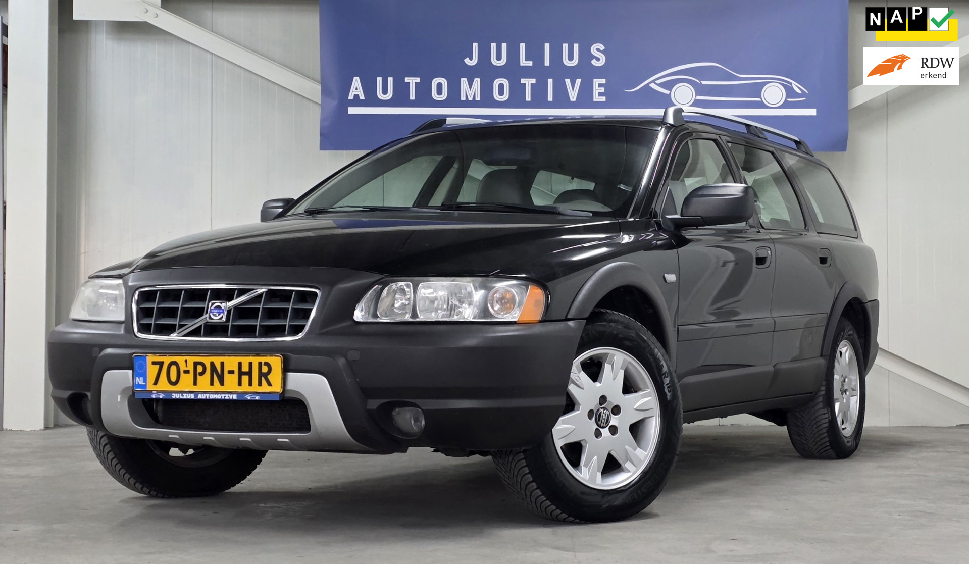 Volvo Xc70 2.5 T Trekhaak Clima Garantie Nieuwe APK! 2004 - voorkant