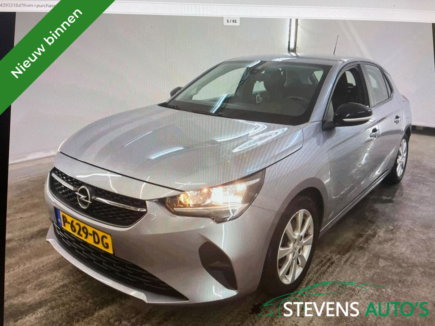 Opel Corsa 1.2 Edition 101 PK CAMERA / NAVI / CARPLAY / PDC / ANDROID / LMV 2022 - voorkant