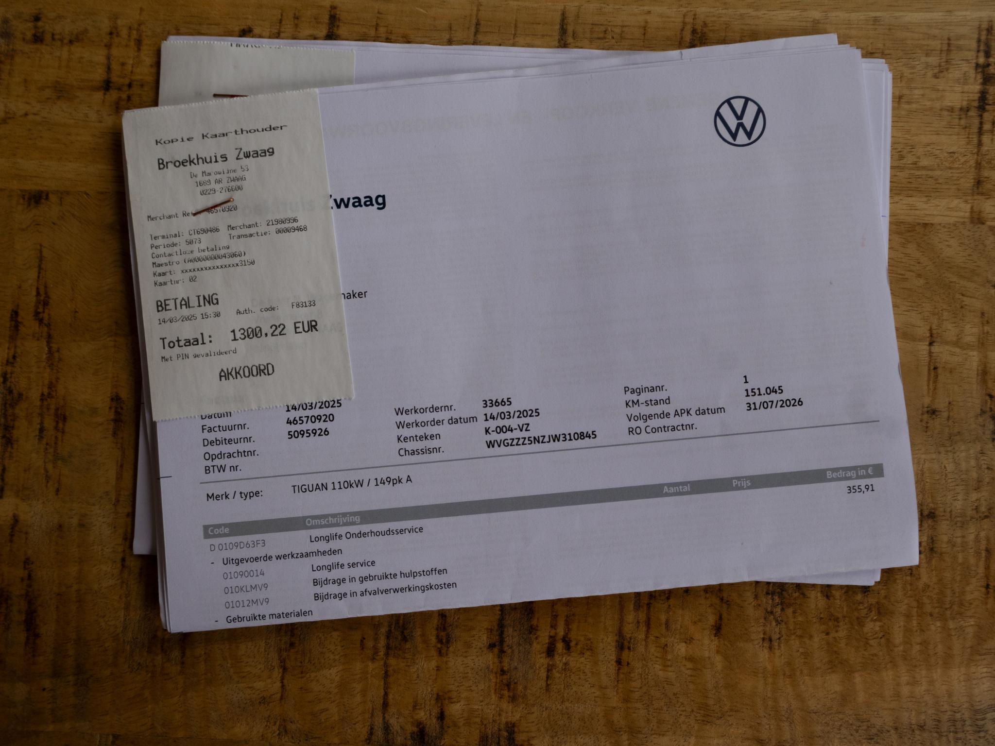 Foto van Volkswagen Tiguan