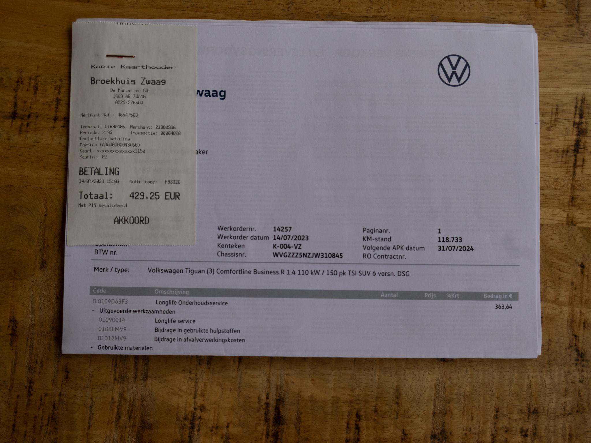 Foto van Volkswagen Tiguan