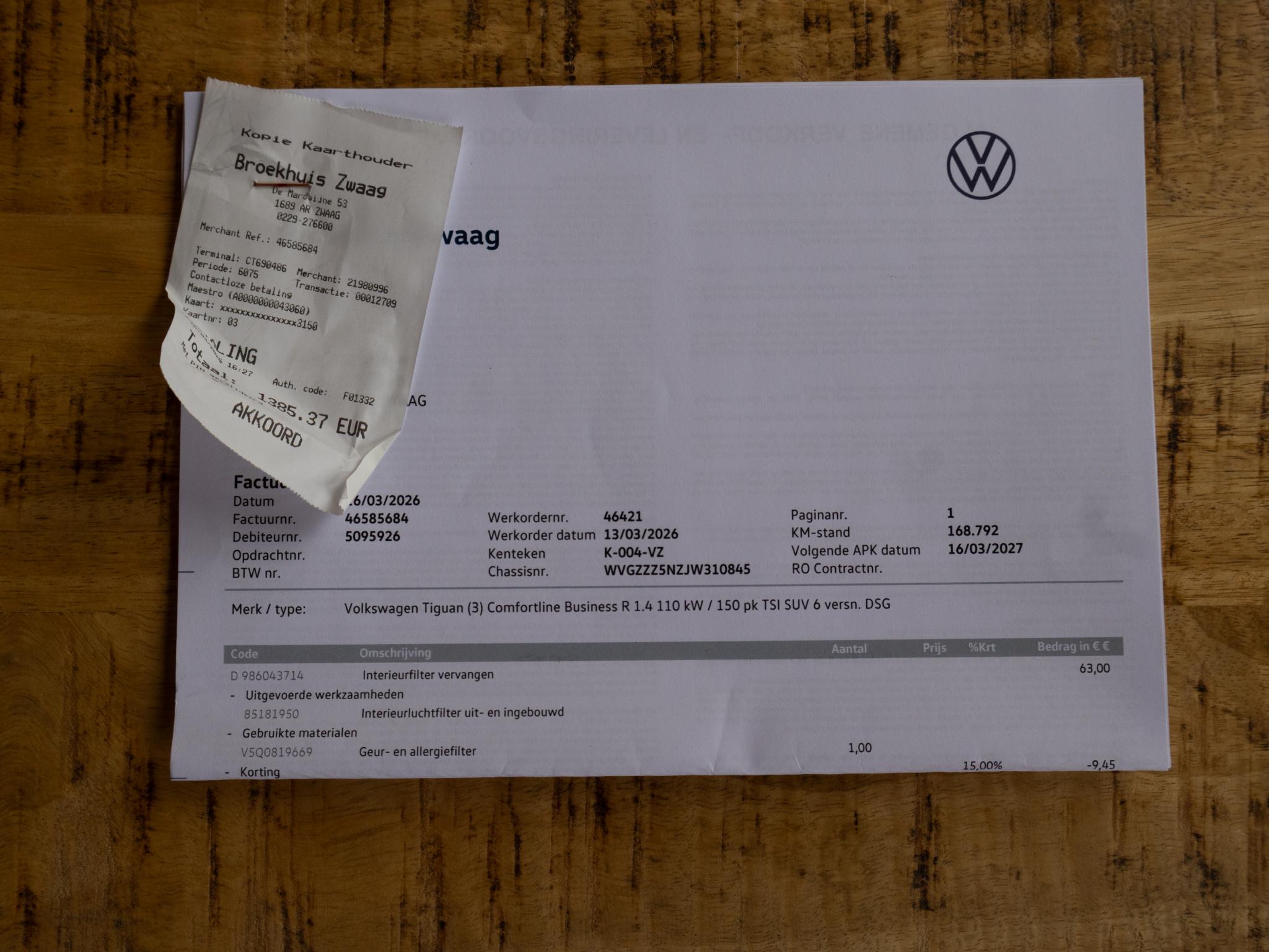 Foto van Volkswagen Tiguan